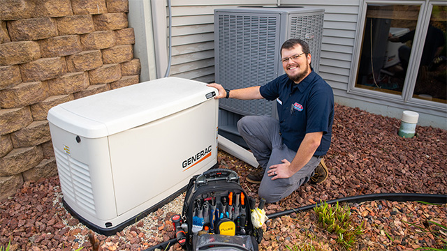 Trust Cardinal Heating & Air Conditioning for expert generator installation and exceptional customer service.