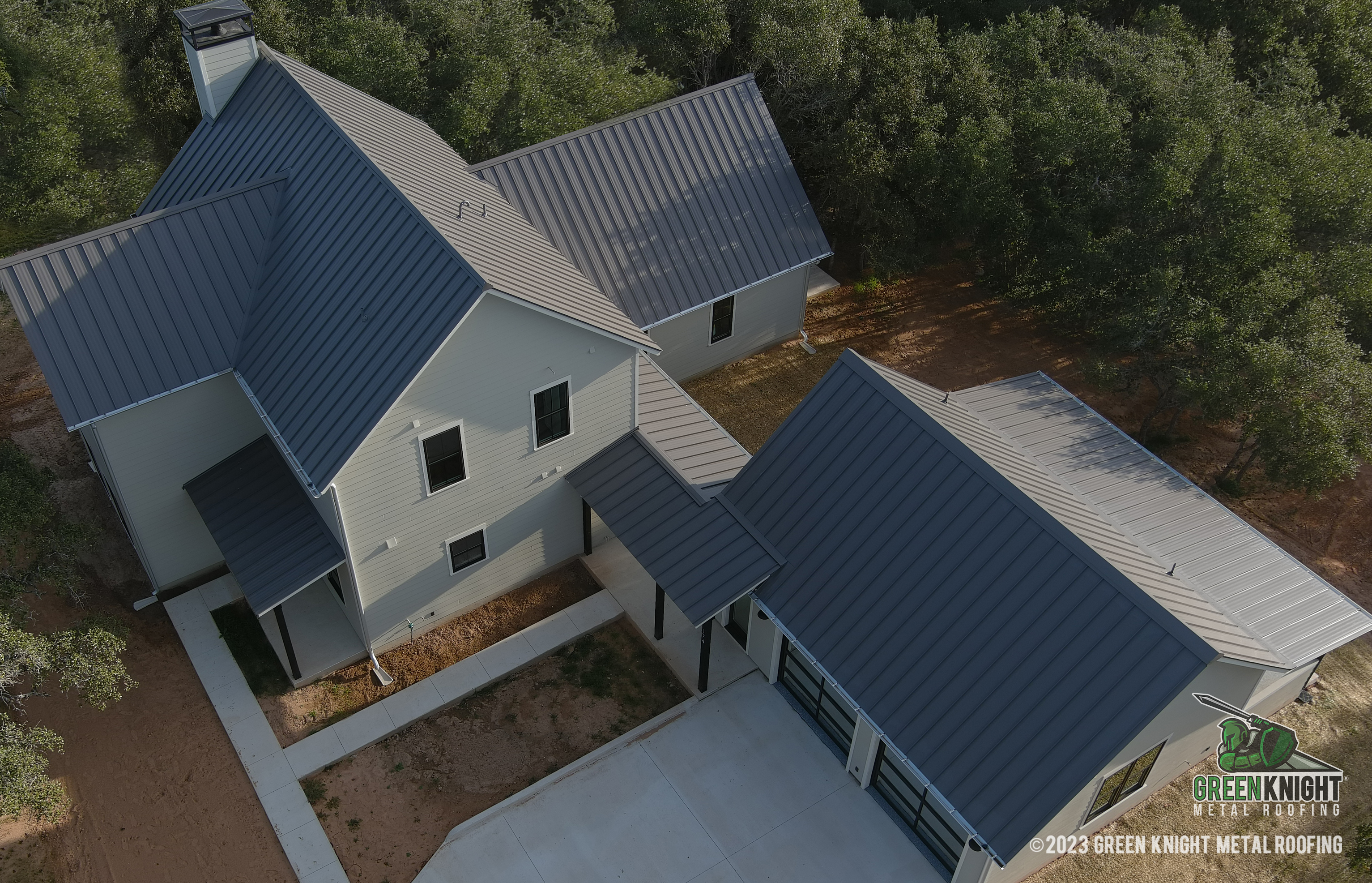 Elevate your home's durability and elegance with expertly installed metal roofs by Green Knight® Metal Roofing, setting a new standard in roofing excellence.