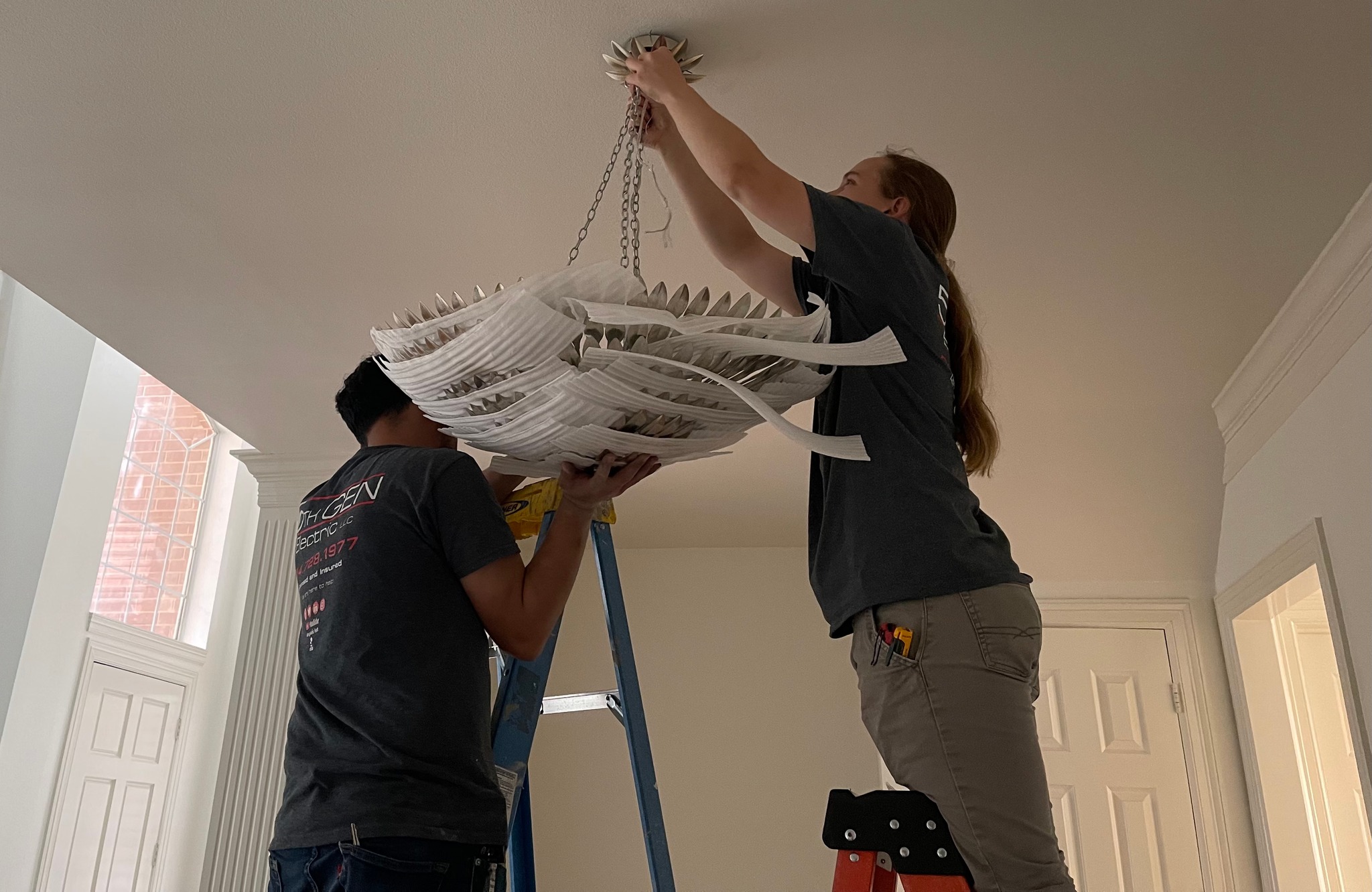 Illuminate your space with expert lighting installations by 5th Generation Electric LLC.