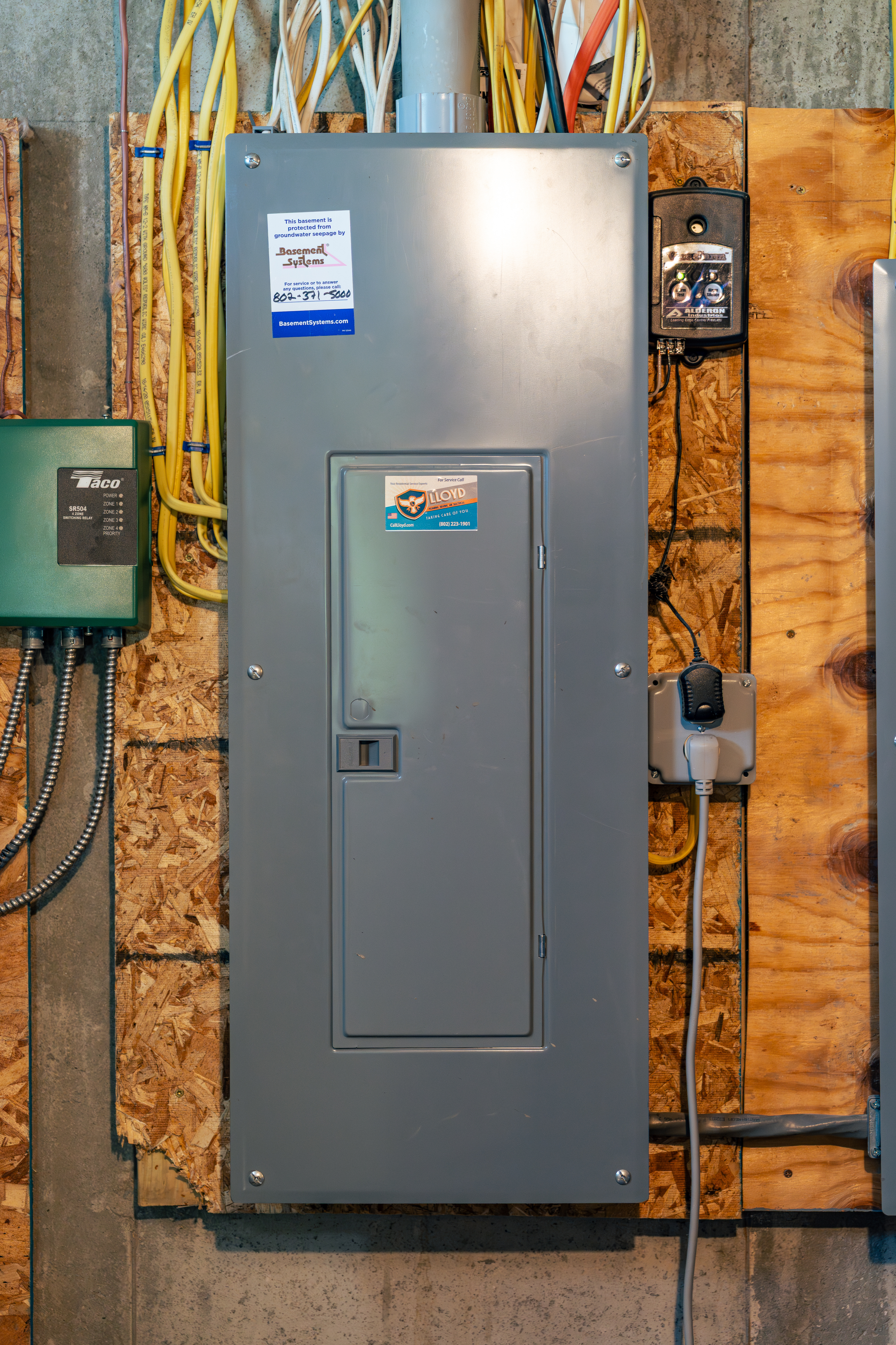 Trust Lloyd Plumbing, Heating, Air, Electrical for tidy, reliable electrical installations that keep your home safe and systems working efficiently.