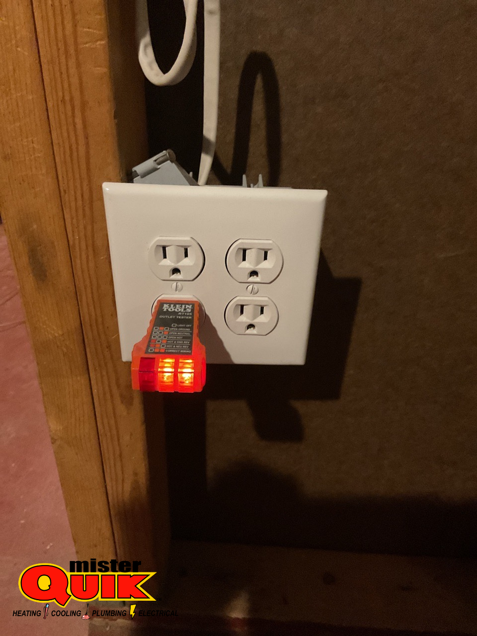 Ensure your home's electrical systems are in top shape with Mister Quik Home Services' expert attention to detail.