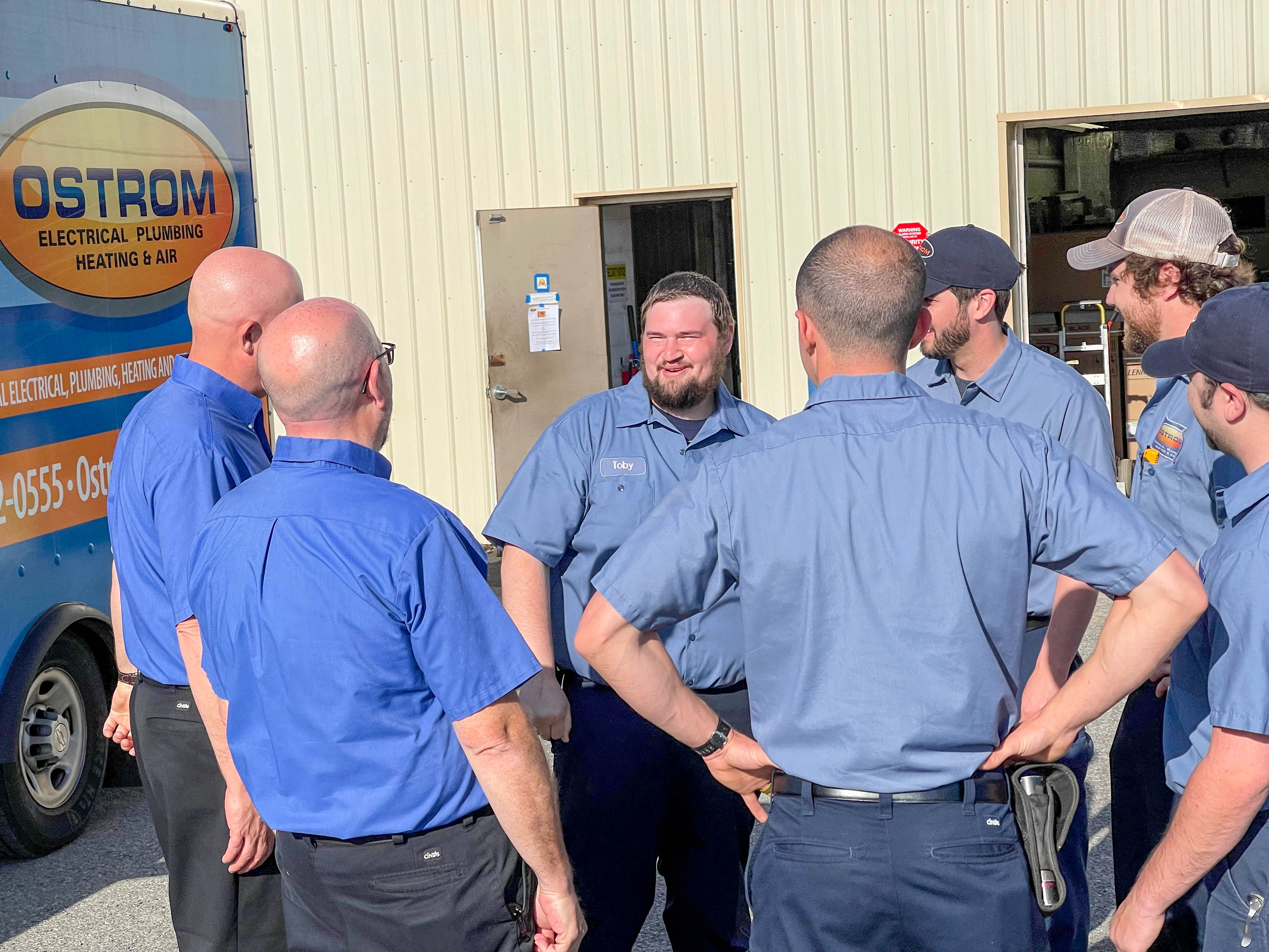 Experience top-notch service with Ostrom Electrical Plumbing Heating & Air Conditioning, where professionalism meets reliability.