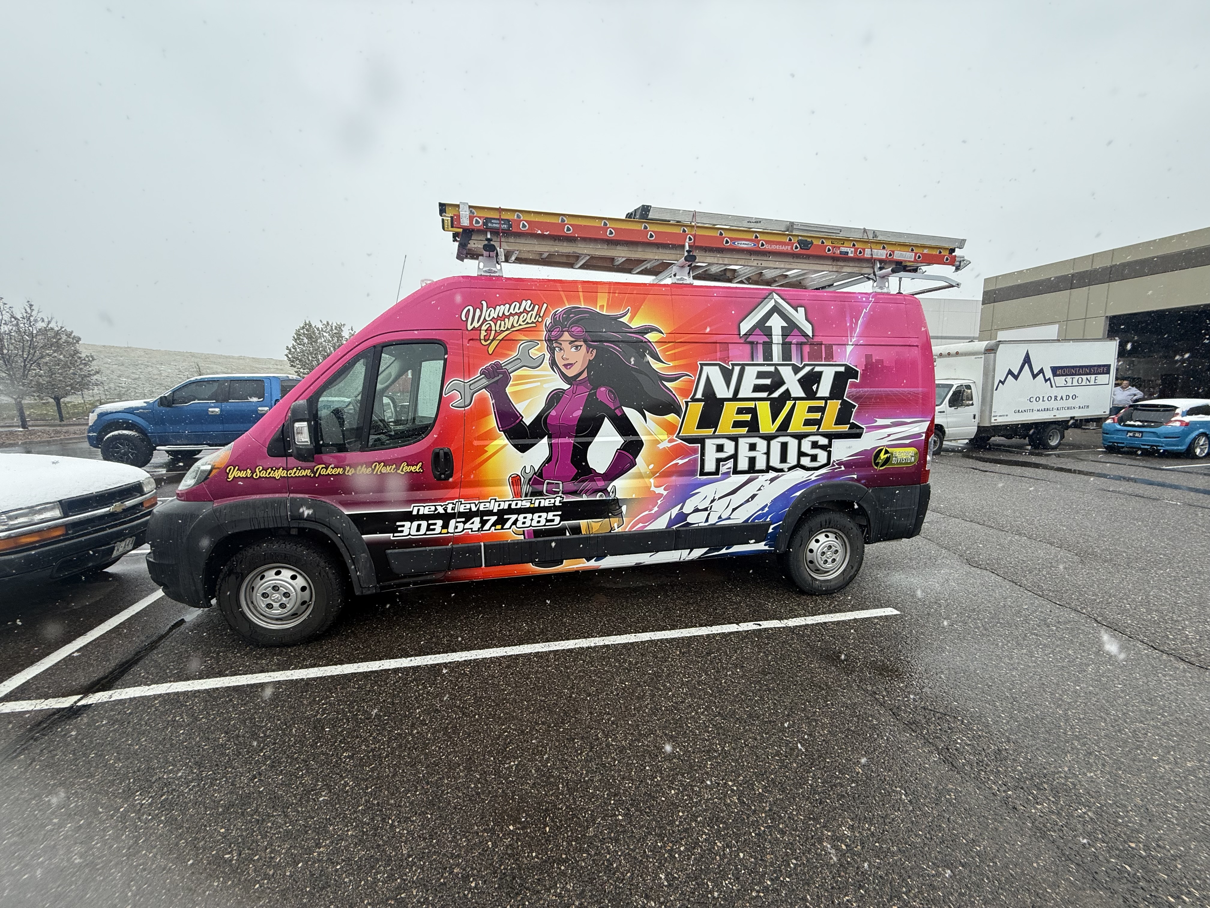 Next Level Pros: Taking satisfaction to the next level with vibrant, professional service.