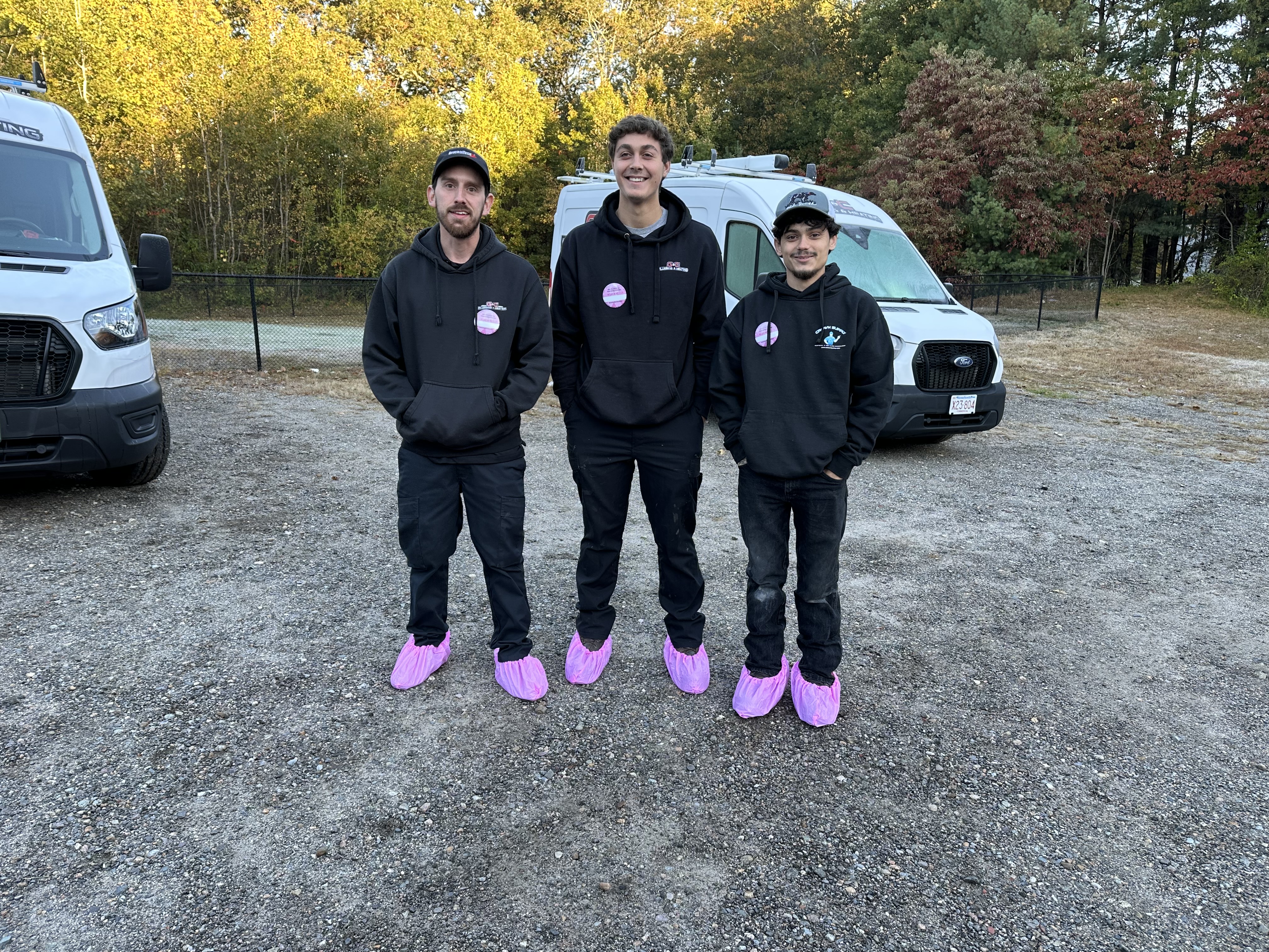 G&C Plumbing & Heating: Delivering professional and clean on-site services with a smile.