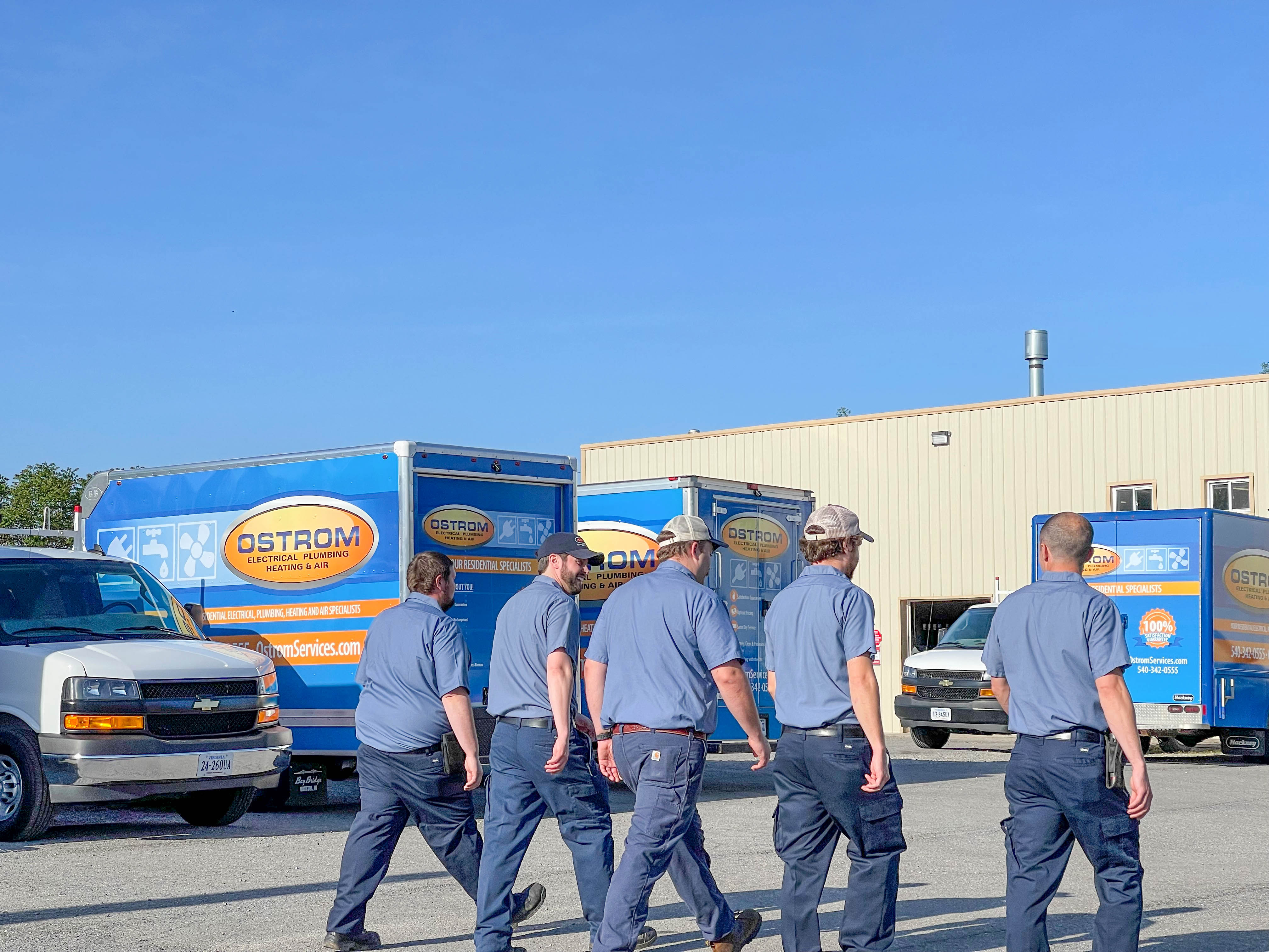 Count on Ostrom Electrical Plumbing Heating & Air for reliable and professional service, always ready to meet your needs.