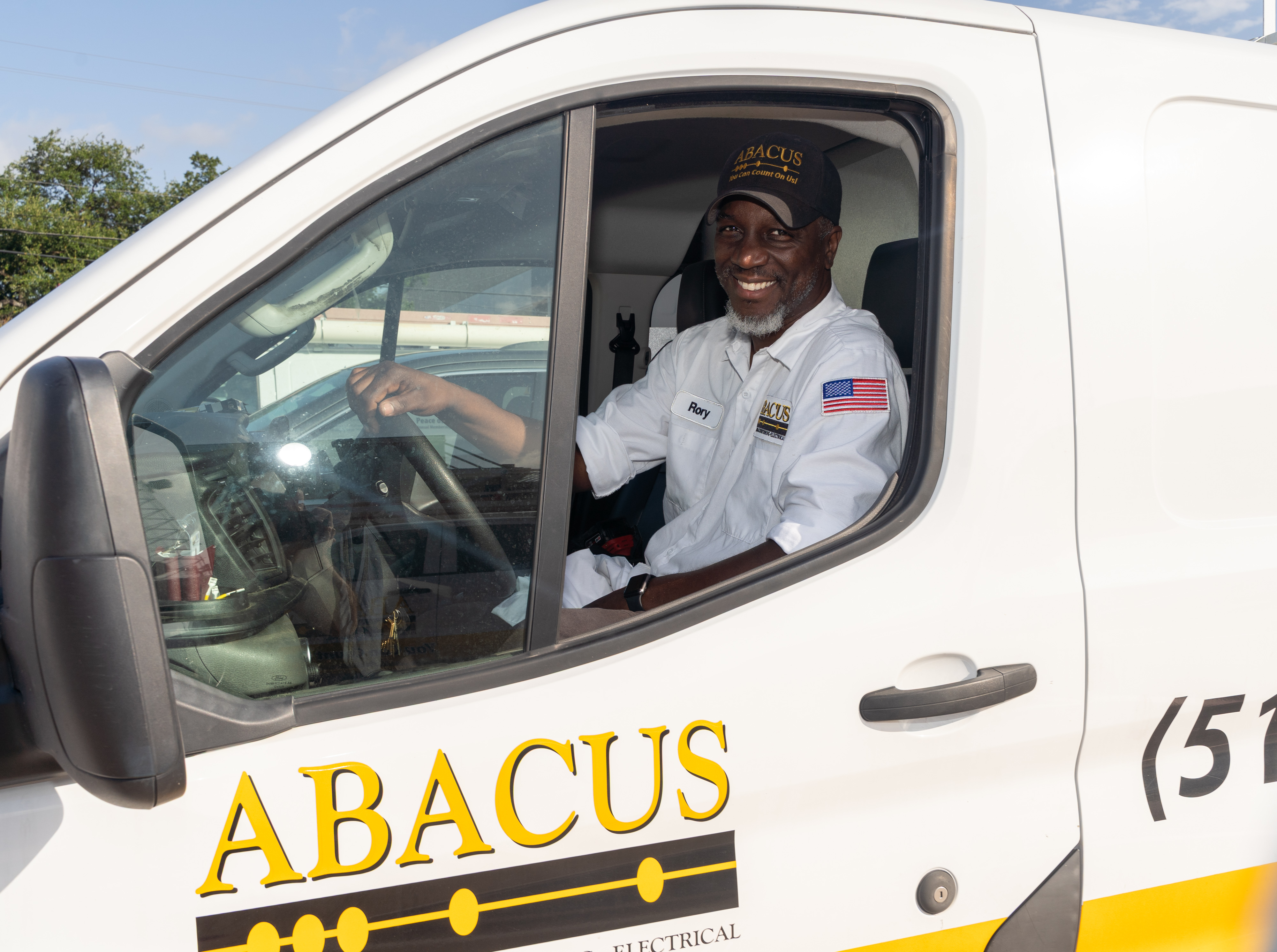 Friendly, uniformed technicians from Abacus Plumbing, Air Conditioning, & Electrical arrive ready to provide reliable service and peace of mind.