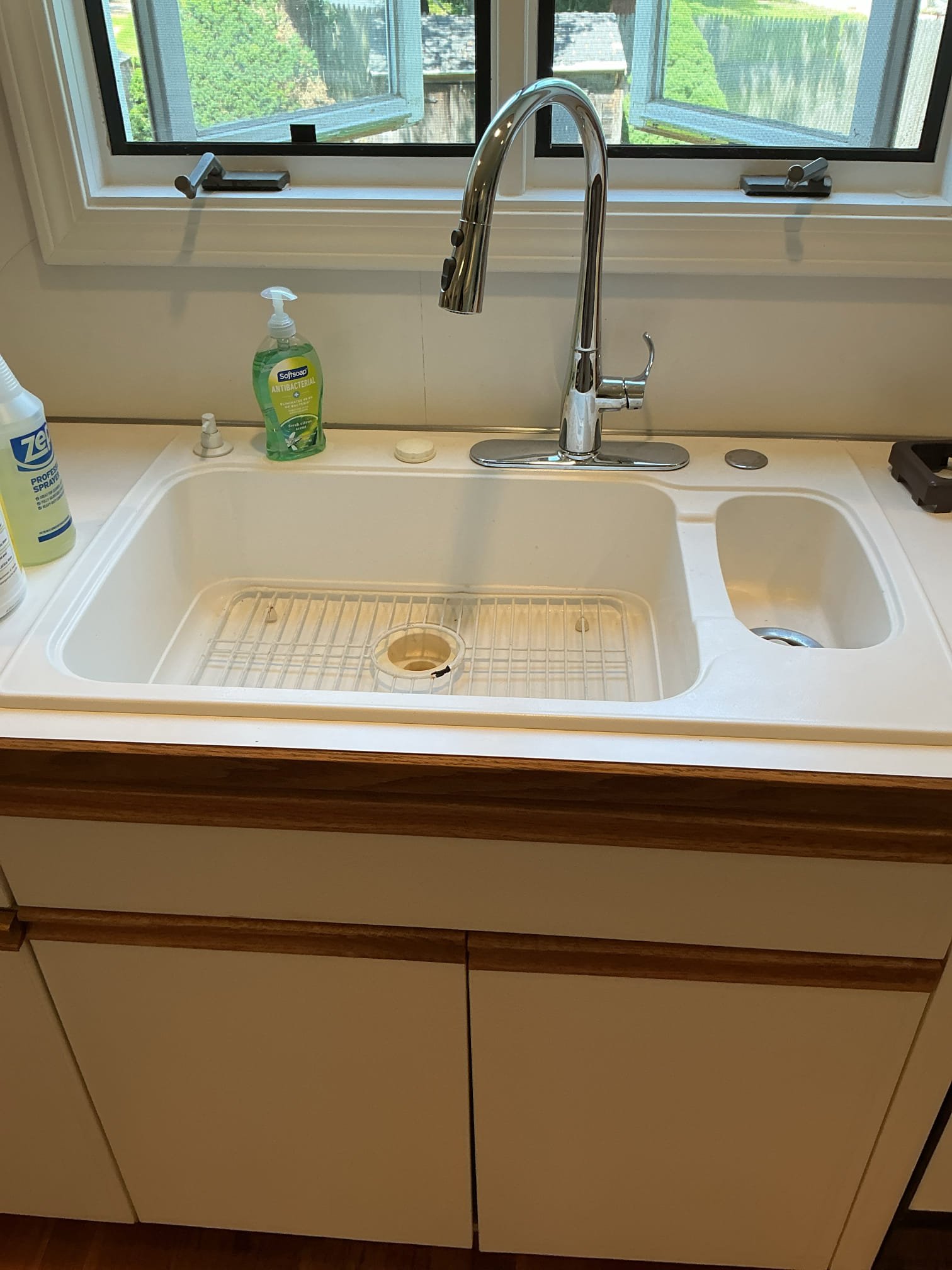 Bright, reliable kitchen faucet installation by Akian Plumbing, Heating, Cooling & Electric that highlights clean workmanship and lasting performance.