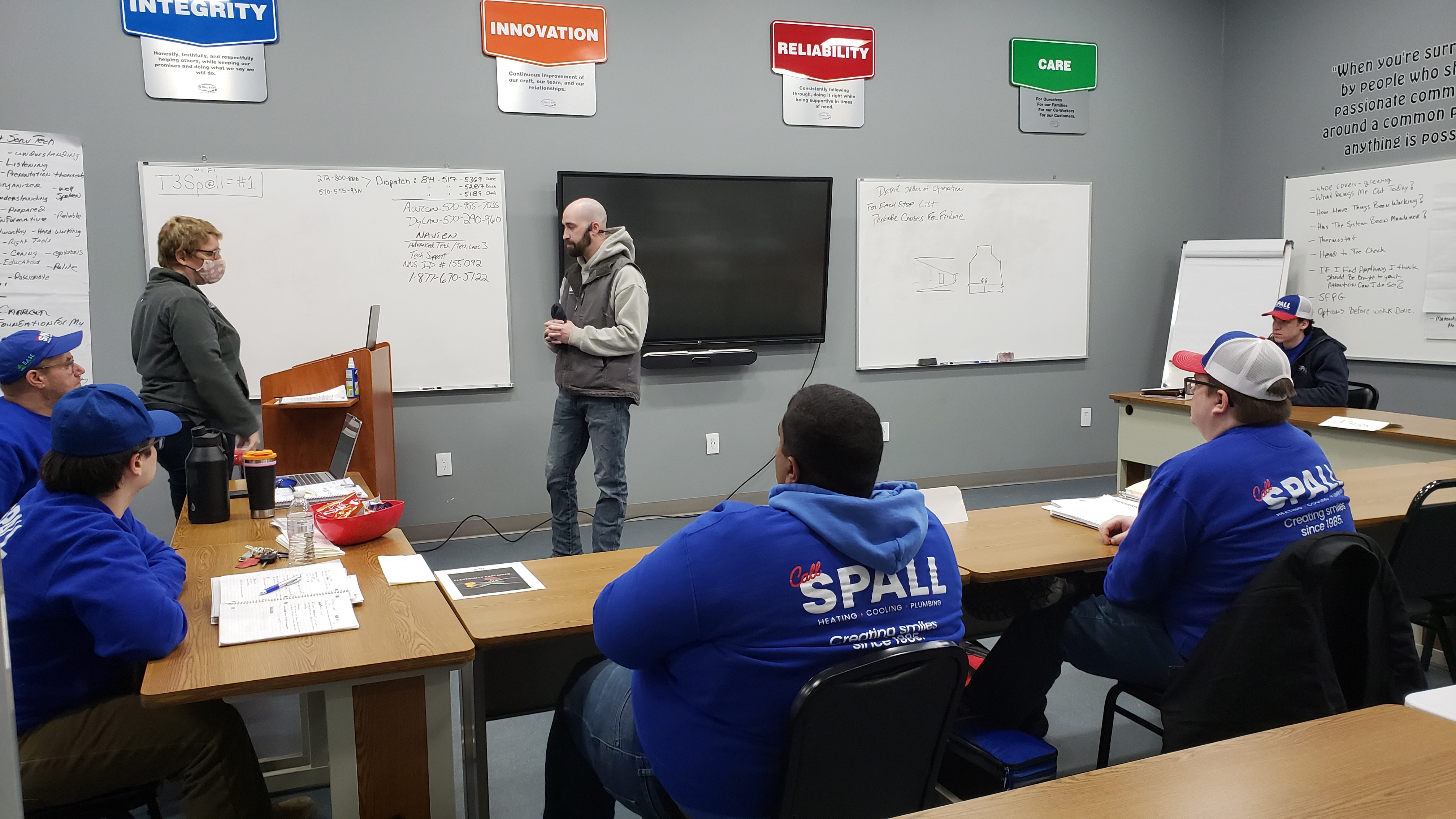 At T.E. Spall & Son, we prioritize integrity, innovation, and reliability in every service. Join our team or experience our dedication to quality work and customer service!