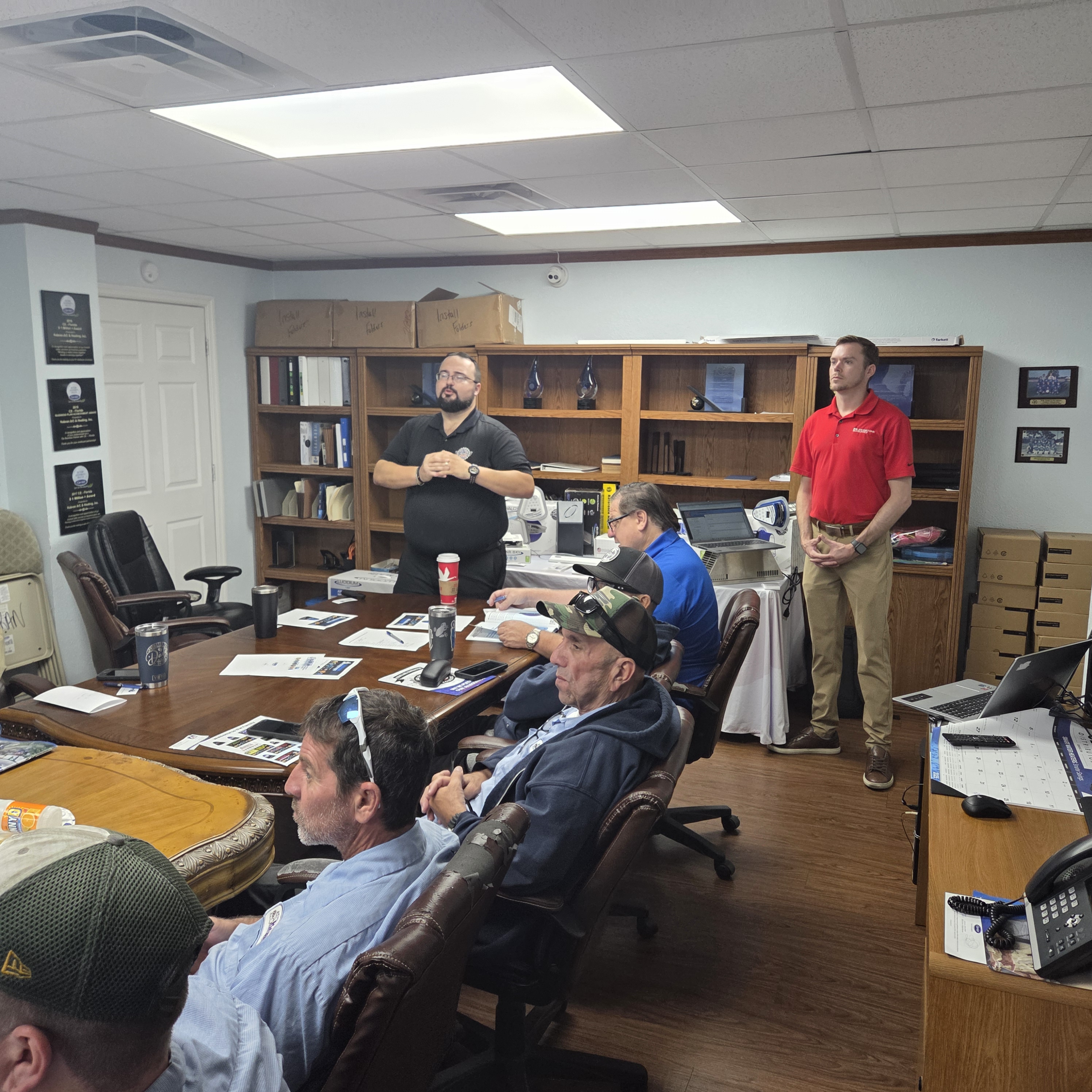 At Kabran Air Conditioning & Heating, we value teamwork and collaboration to deliver top-notch service.