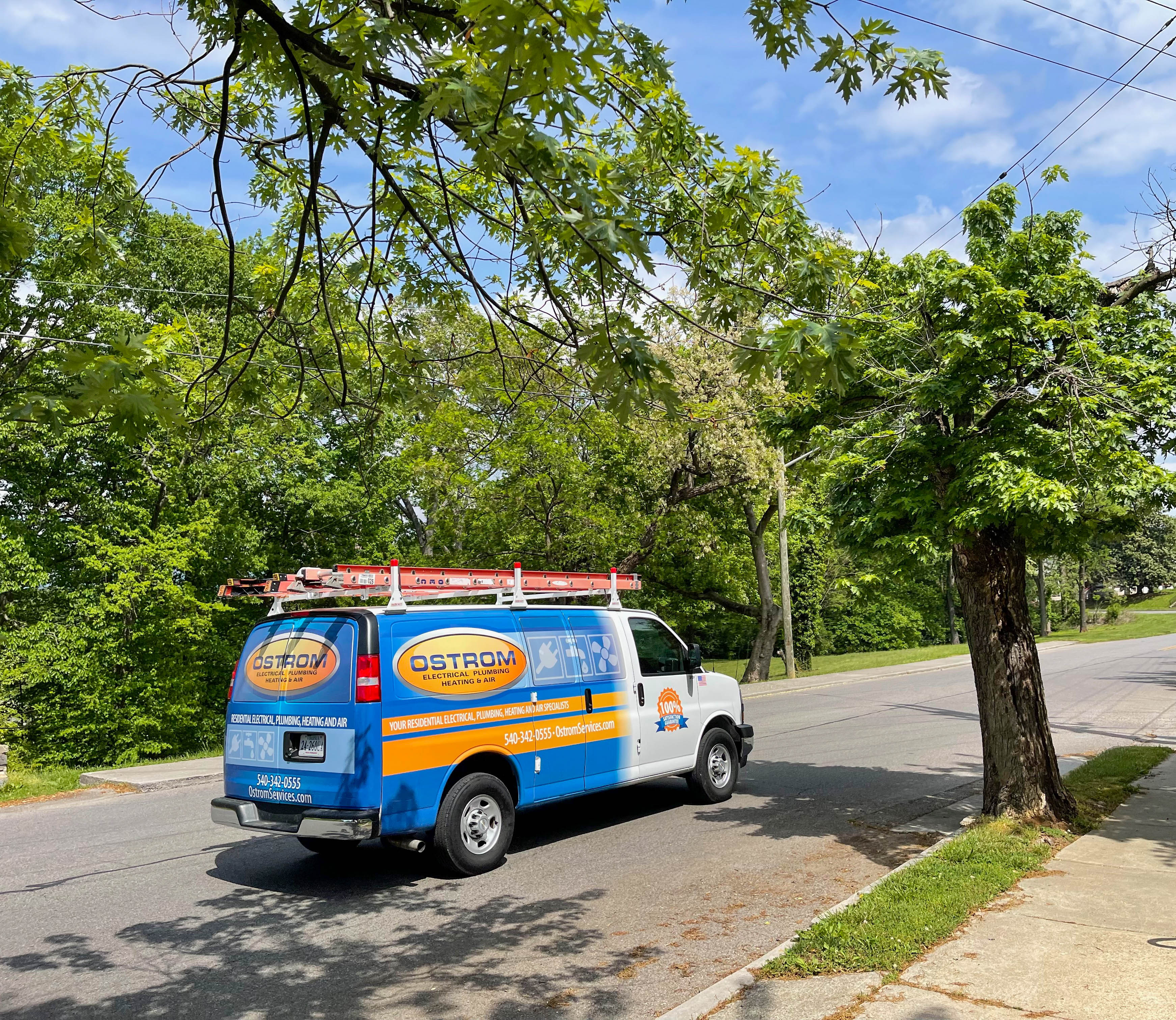 Experience top-notch service with Ostrom Electrical Plumbing Heating & Air Conditioning – Your Trusted Local Expert!
