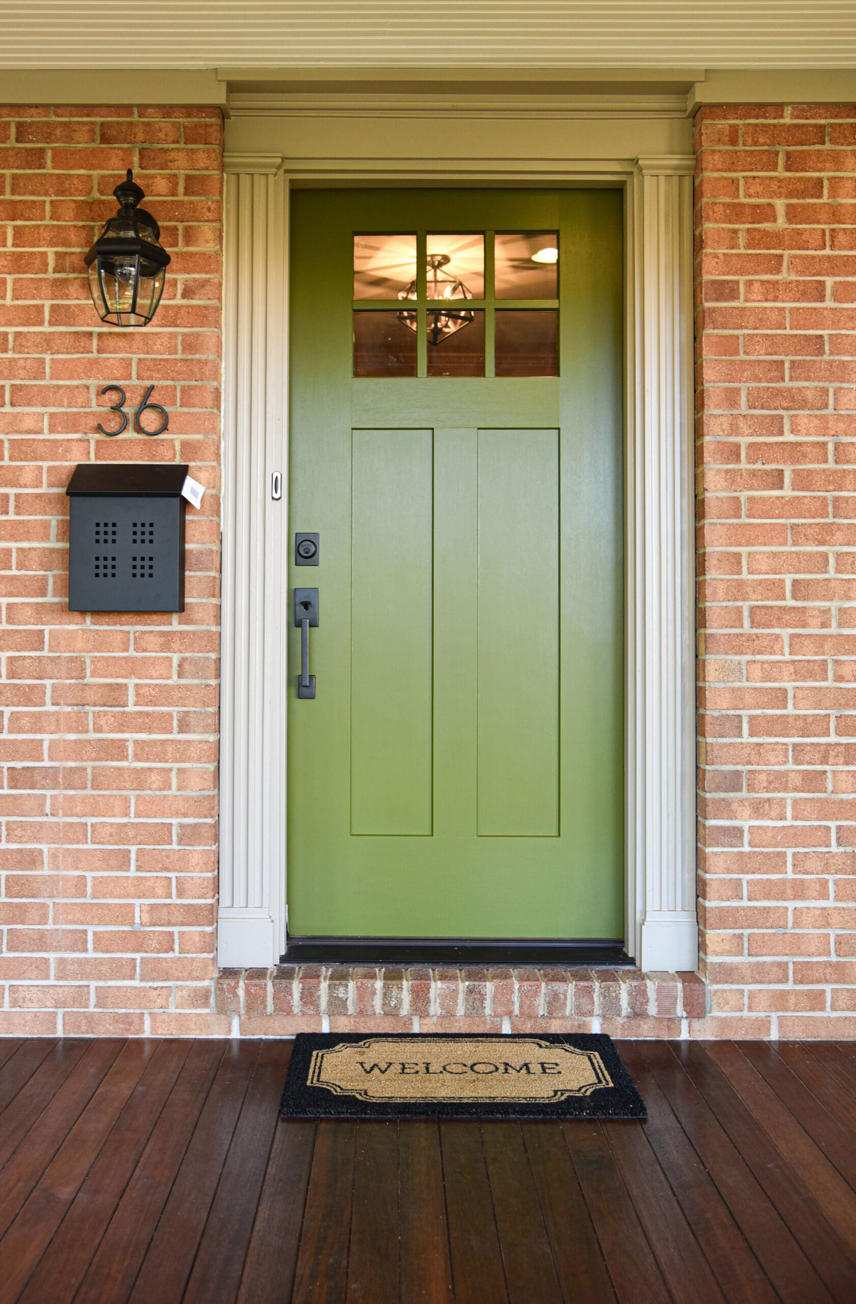 Welcome home with Mast Roofing & Construction's impeccable exterior door services.