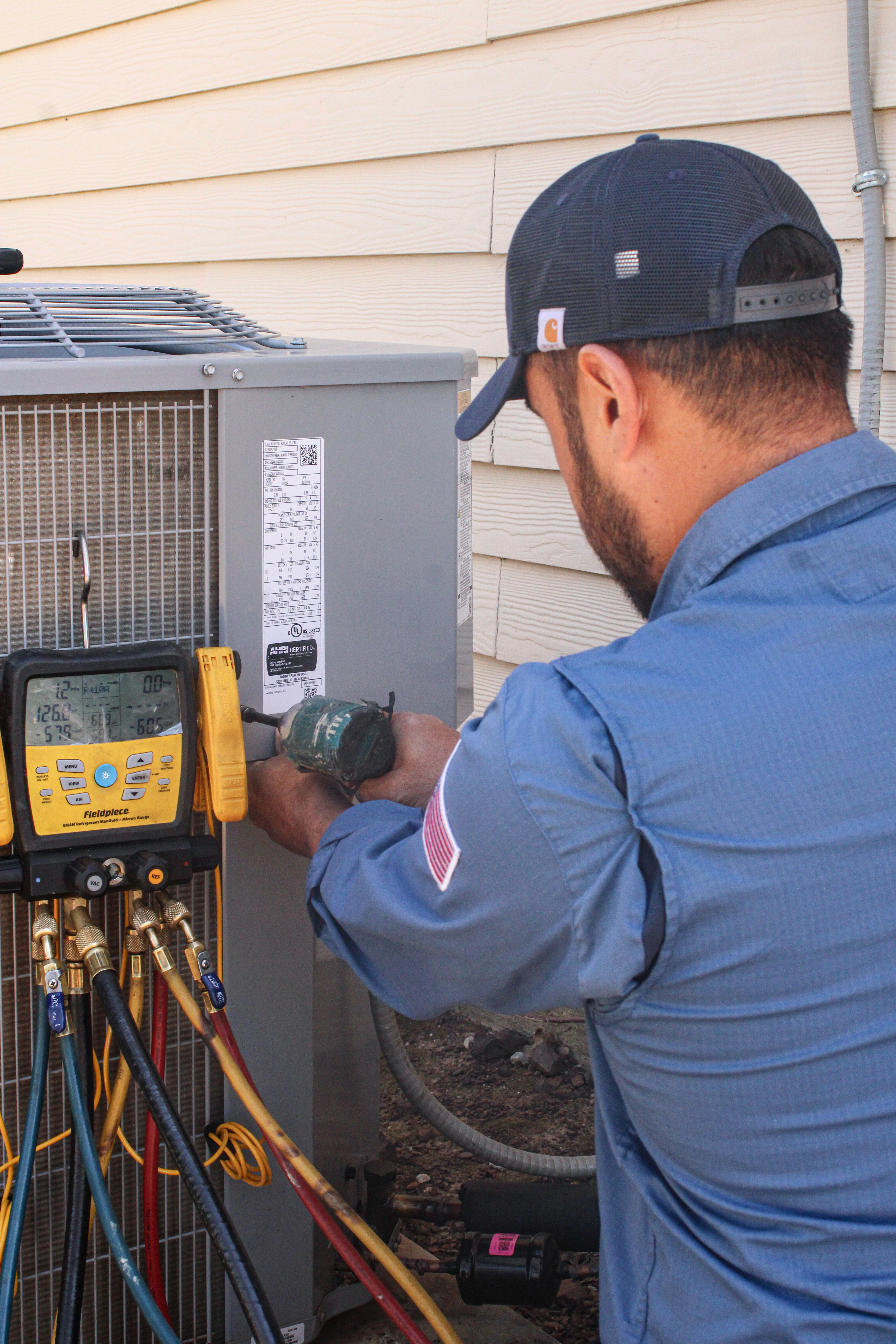 Elmer's Home Services: Professional HVAC solutions with precision and care.