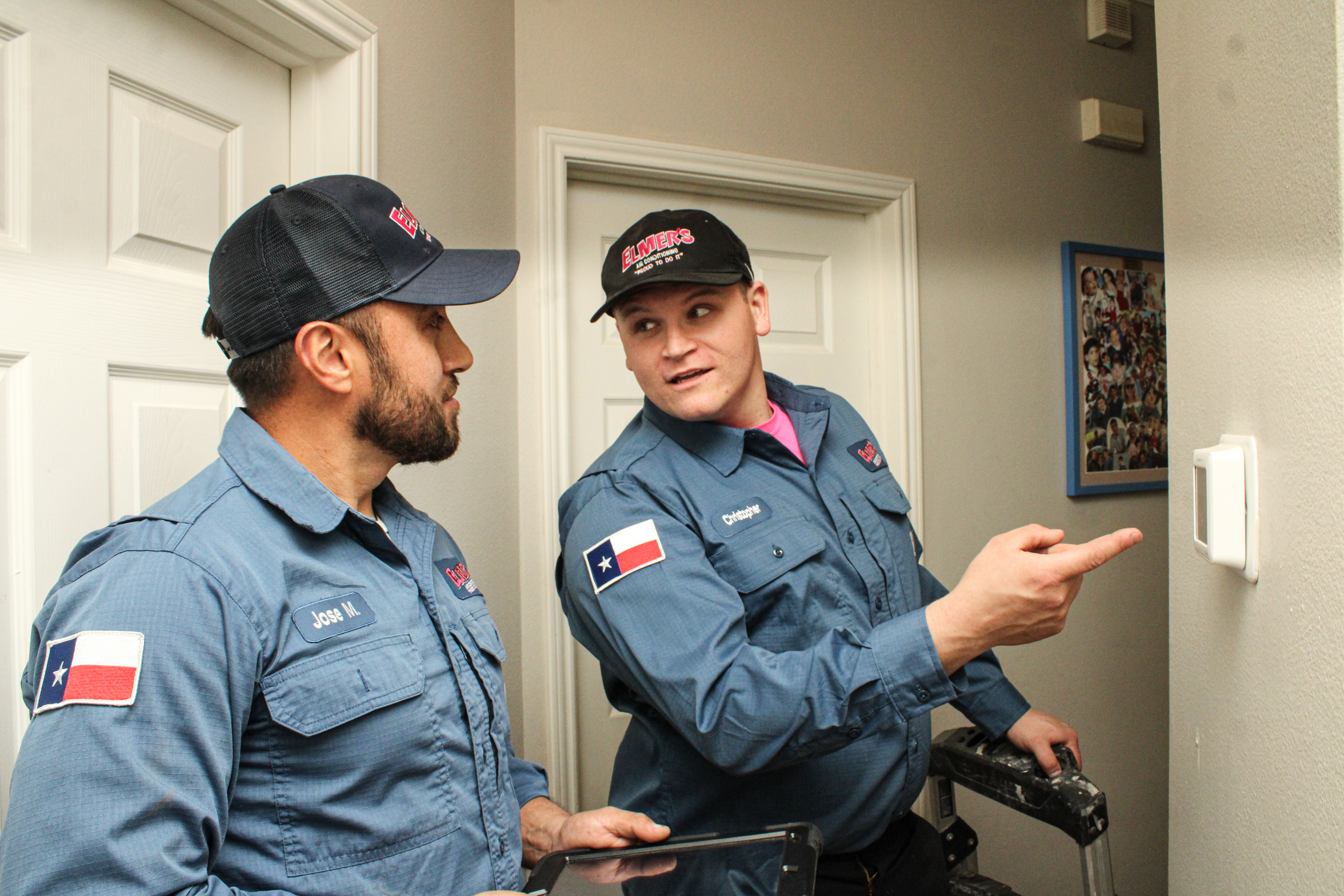 Experience exceptional HVAC services with Elmer's Home Services, where professionalism meets quality.