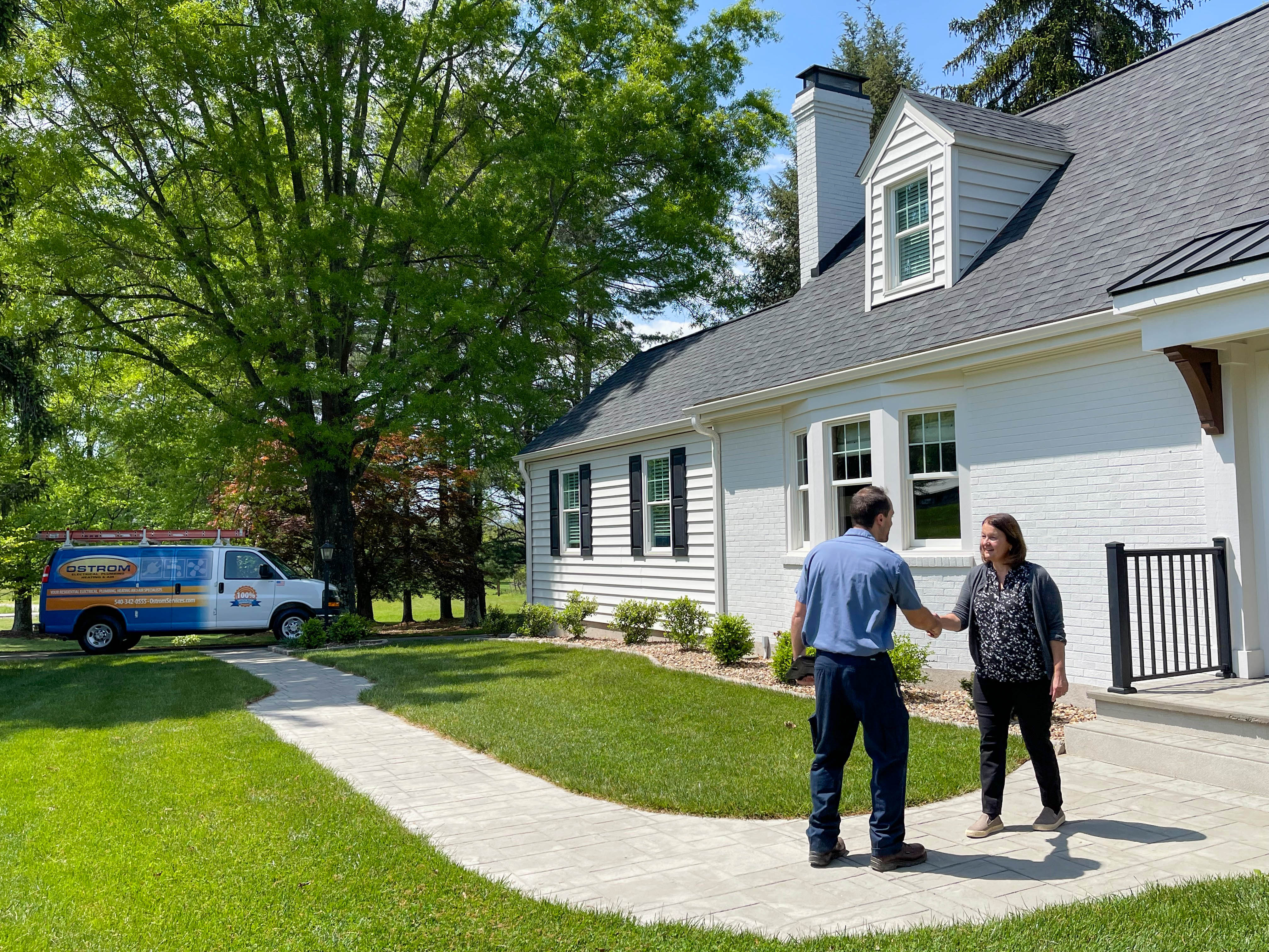 Experience top-notch service with Ostrom Electrical Plumbing Heating & Air Conditioning, ensuring quality and customer satisfaction.