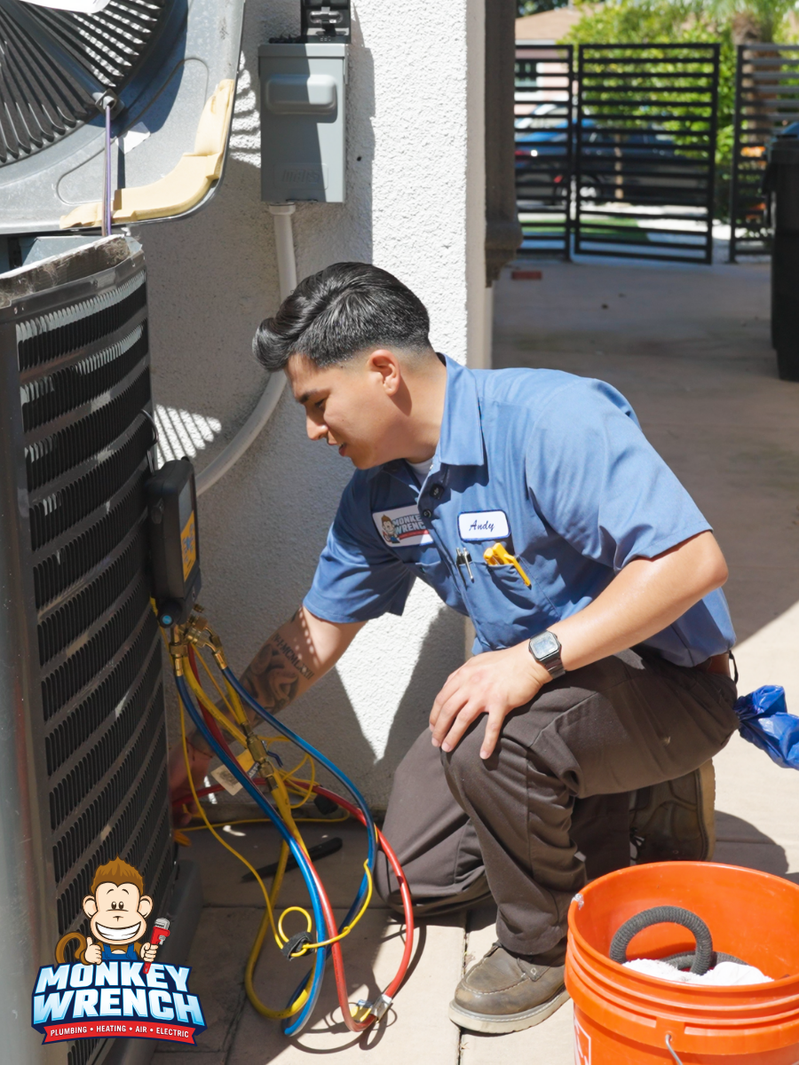 Trust Monkey Wrench Plumbing, Heating, Air & Electric for reliable and professional HVAC services, ensuring your comfort is in expert hands.