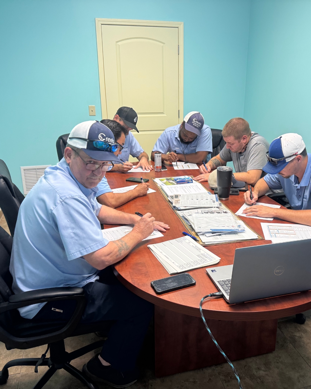 At Creeks Air Conditioning & Heating, our commitment to quality service is matched by our dedication to teamwork and professional excellence.