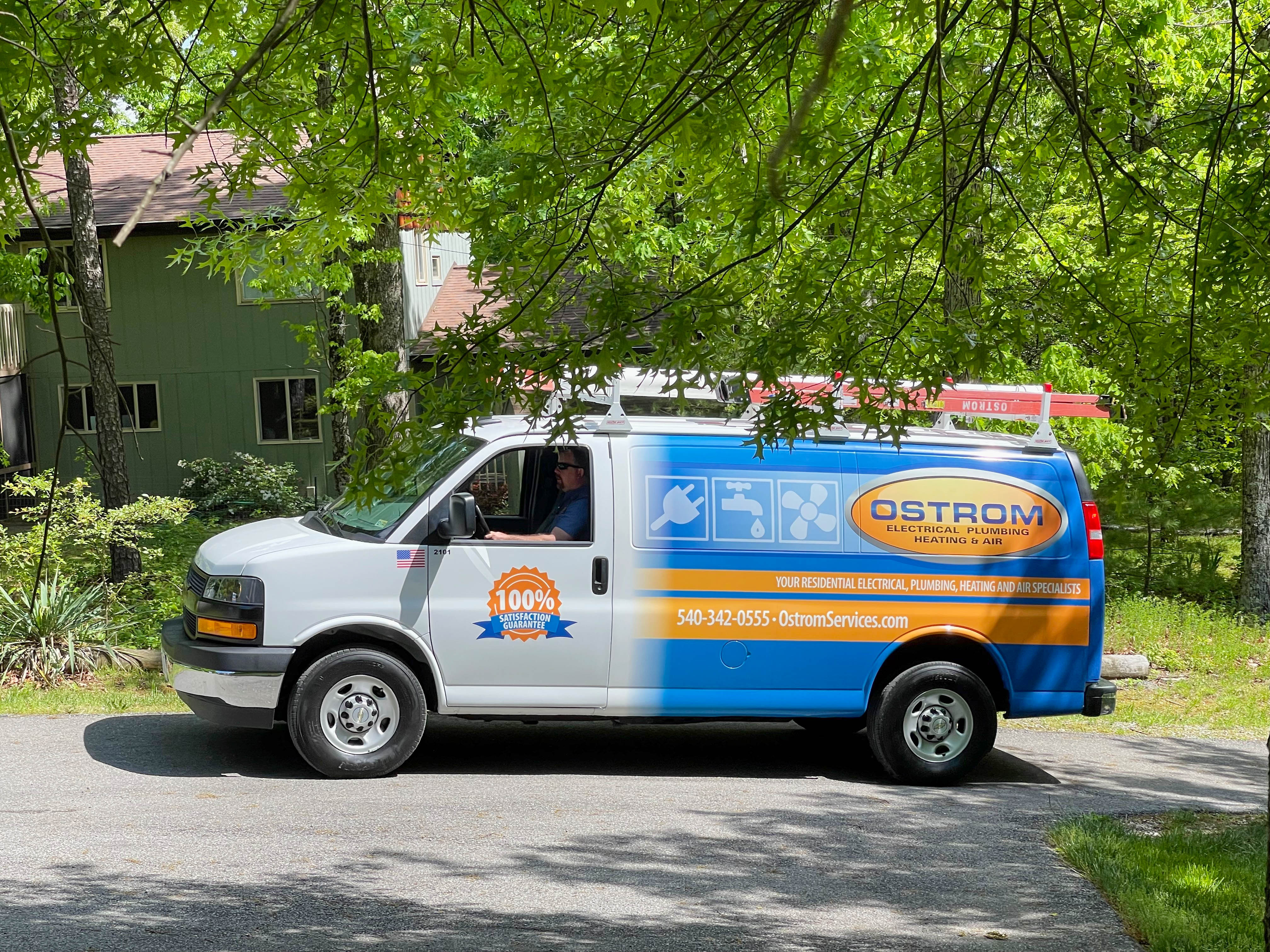 Trust Ostrom Electrical Plumbing Heating & Air Conditioning for quality residential services with guaranteed satisfaction!