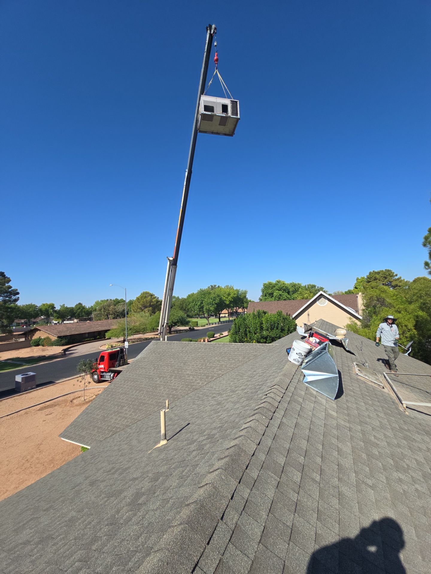 Experience top-notch HVAC installation with Shamrock Heating & Cooling, where professionalism meets quality.