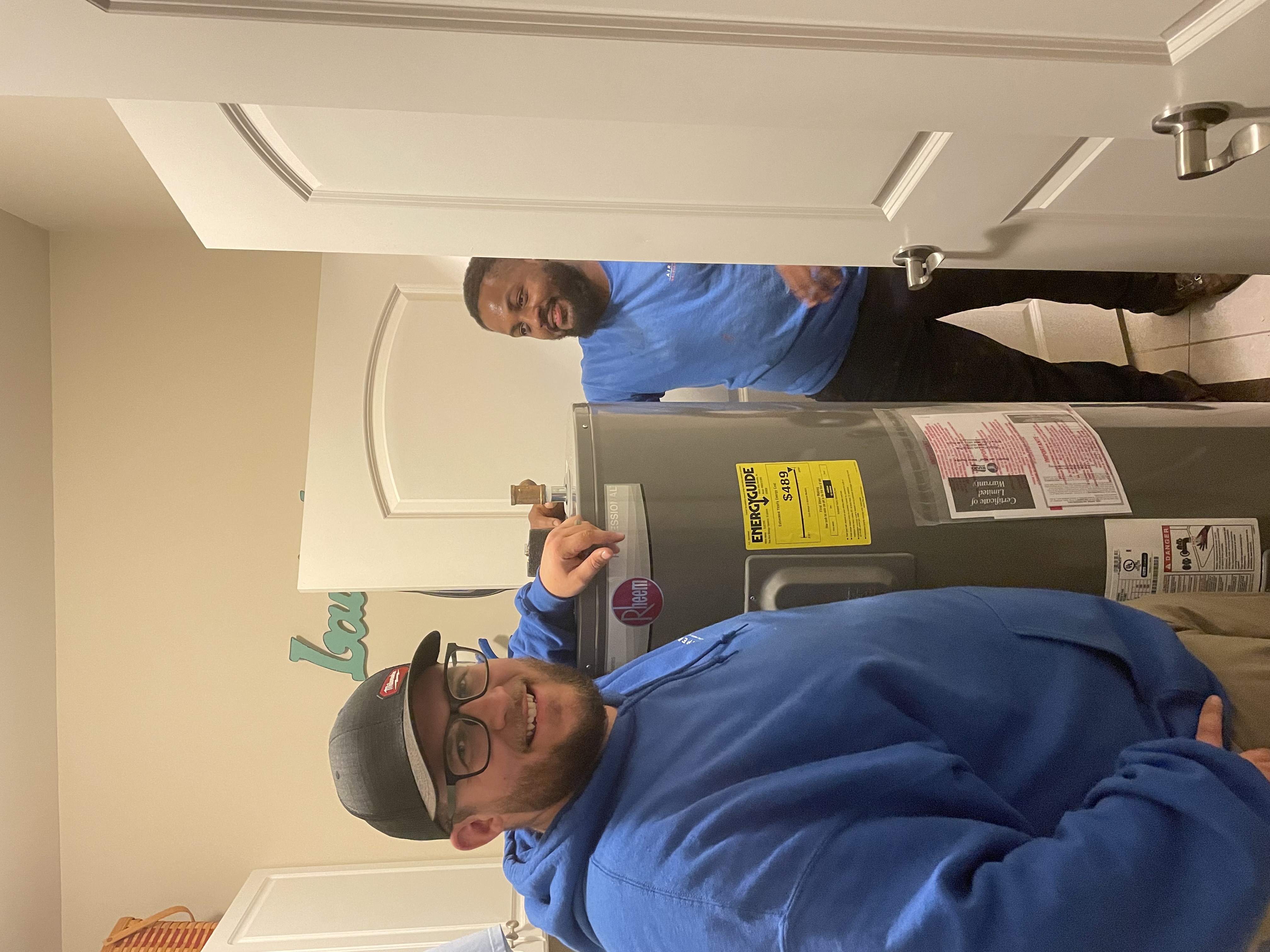 Trust Air Experts Heating & Cooling for your reliable and professional water heater services.