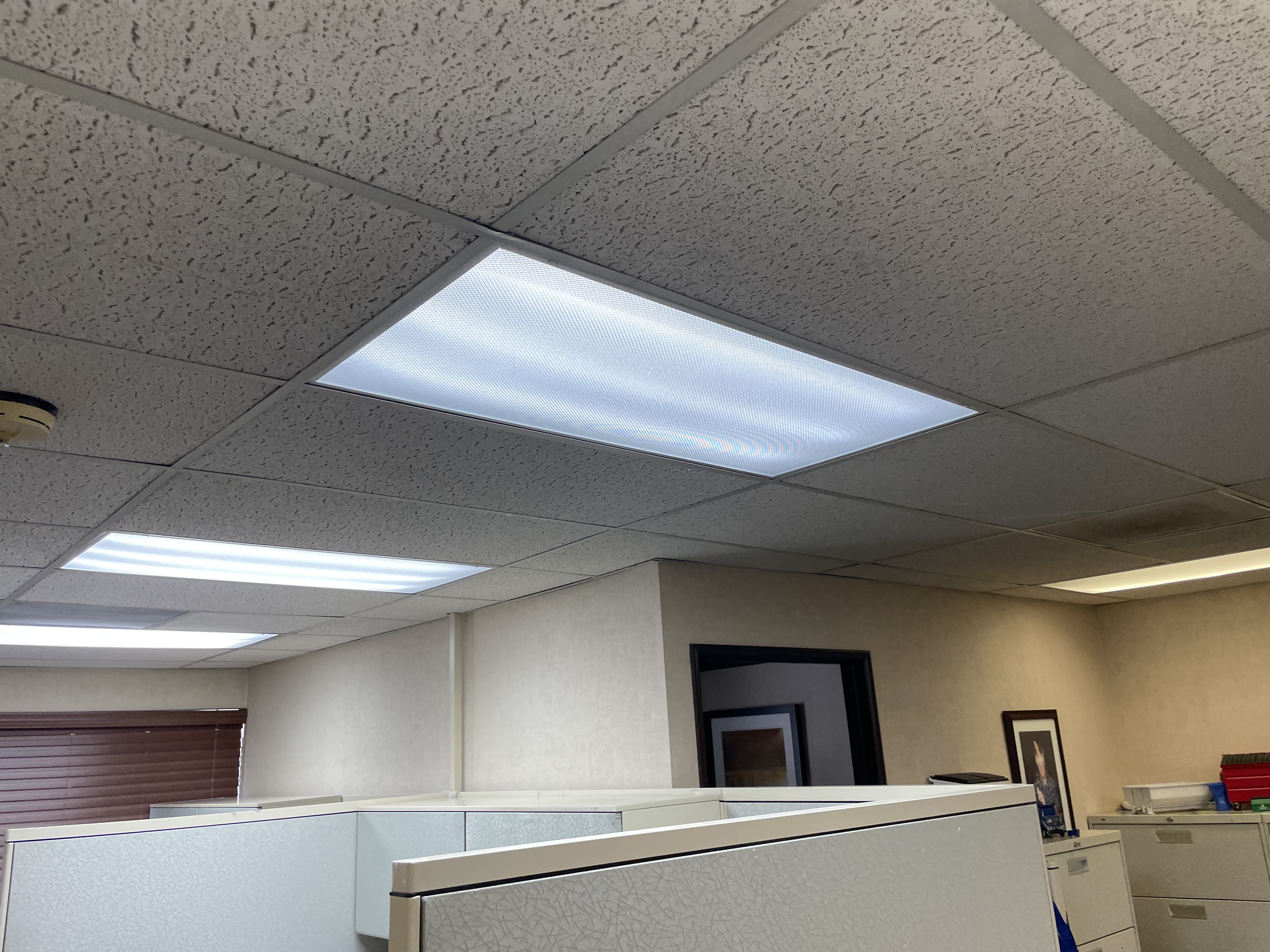Bright, reliable lighting and clean installation give your office a professional, safe feel with Powell Electric handling the work.
