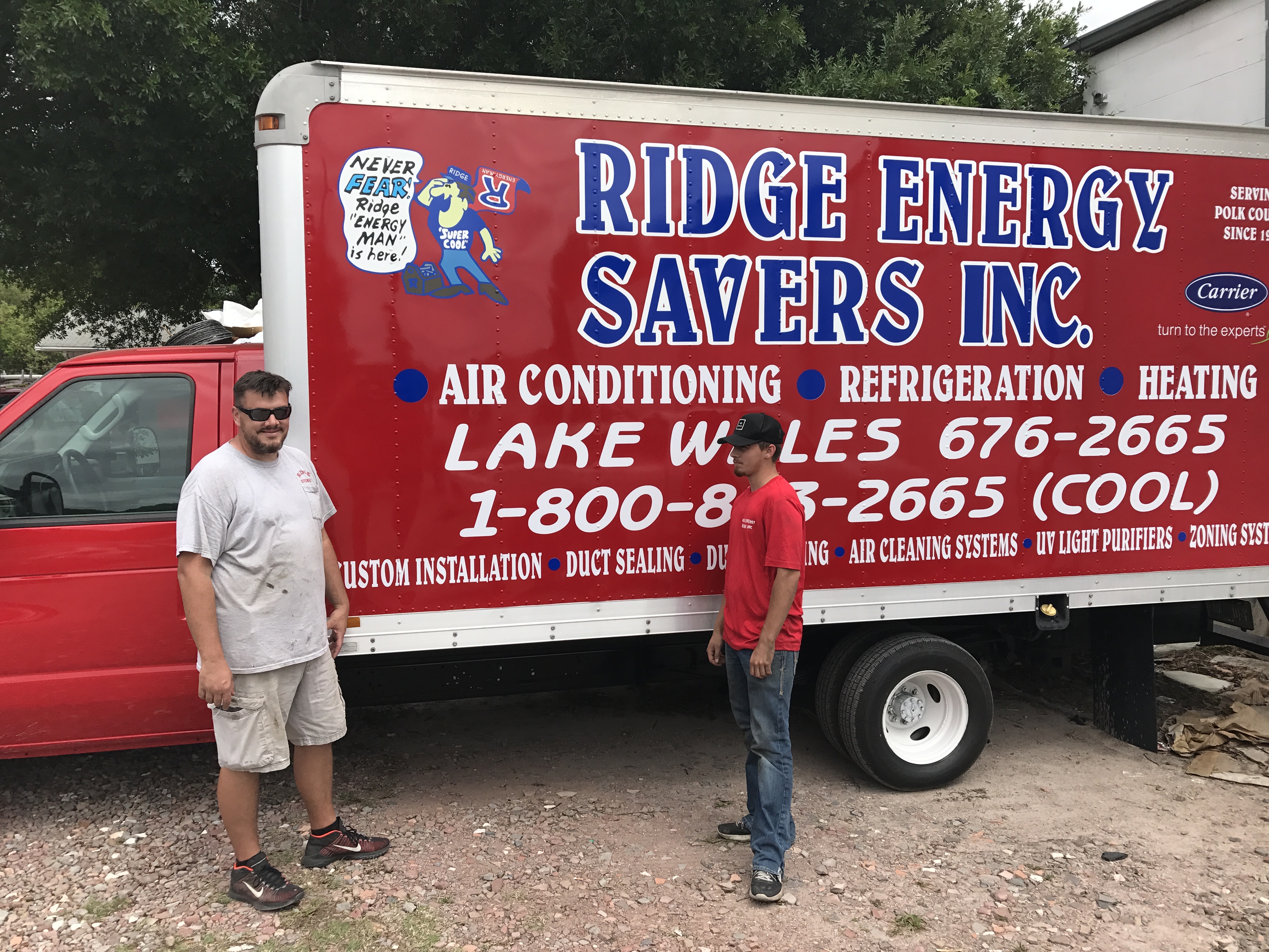 Trust Ridge Energy Savers Inc. Heating & Air Conditioning for reliable indoor air solutions no matter where you are.