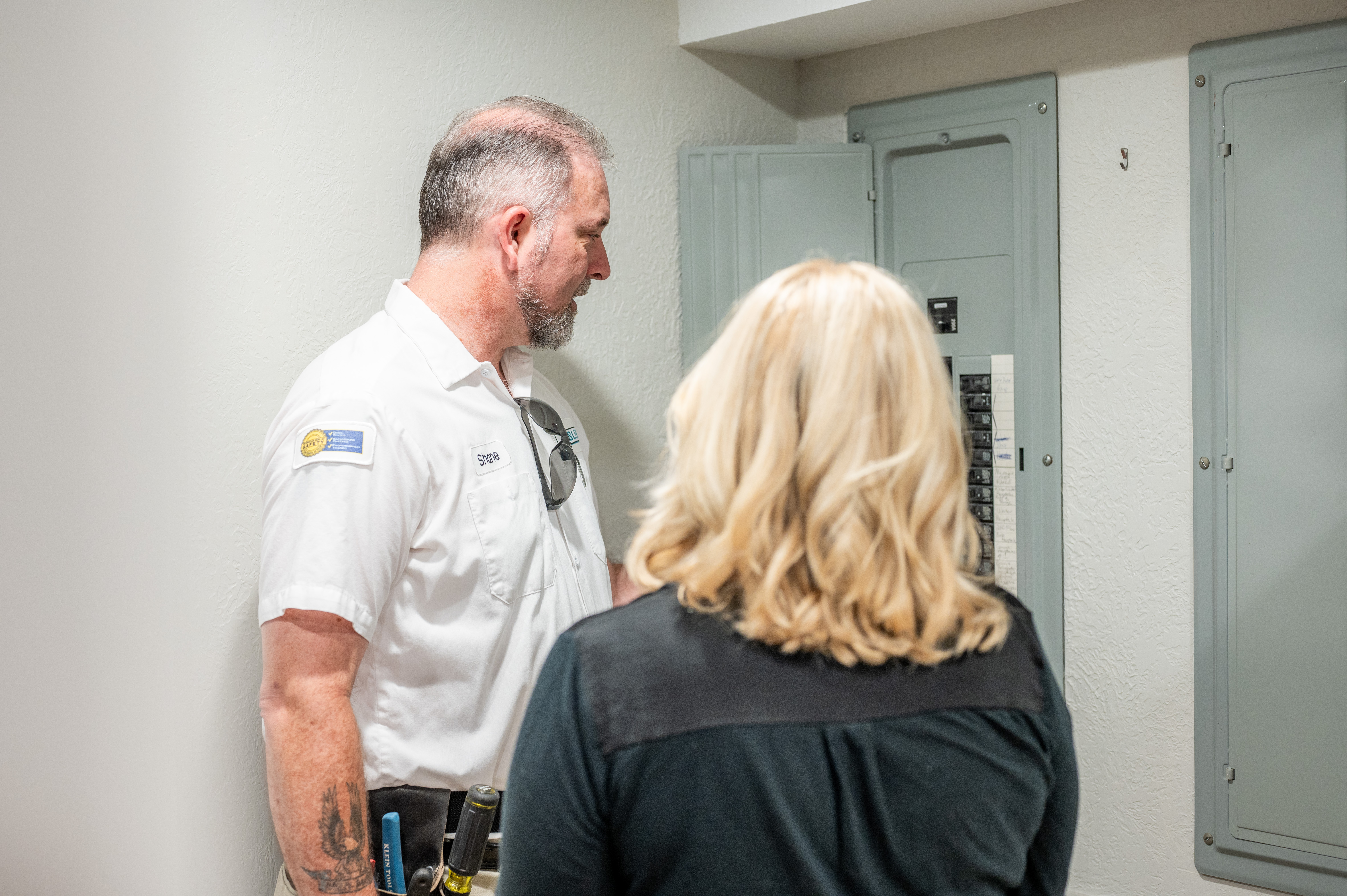 Expert electrical services with a personal touch by Wisler Plumbing, Heating, Cooling and Electrical.