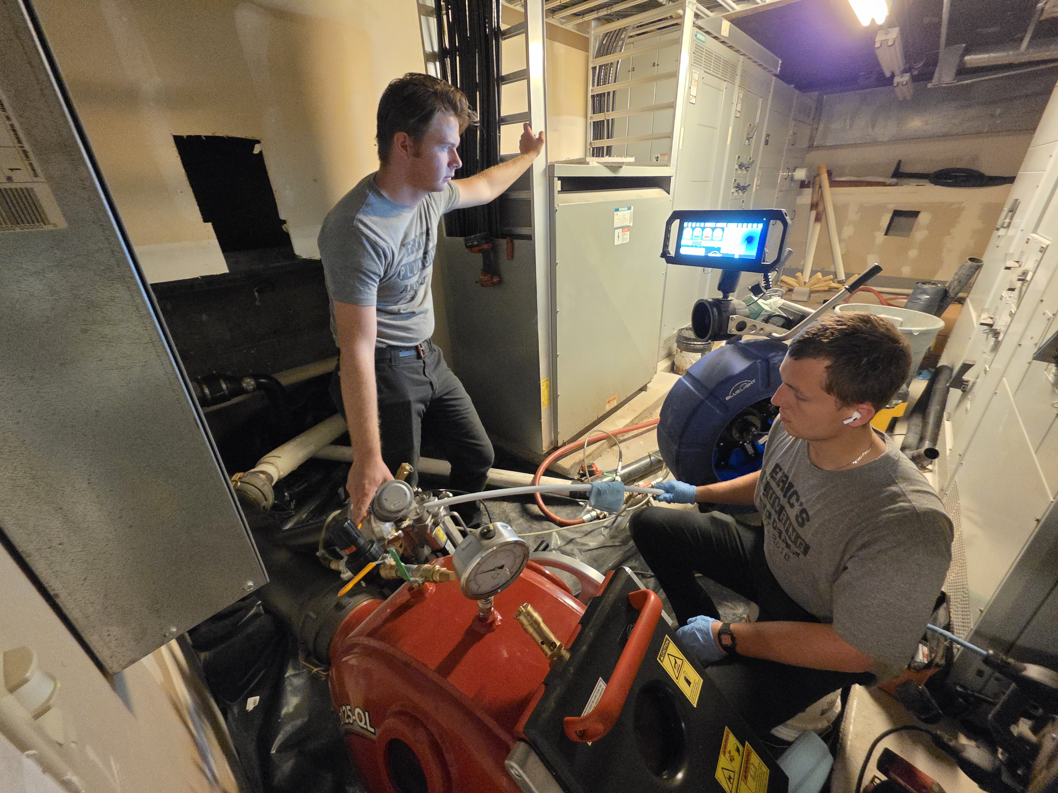 Eric's Plumbing & Drain Cleaning: Professional and reliable plumbing services for all your needs.