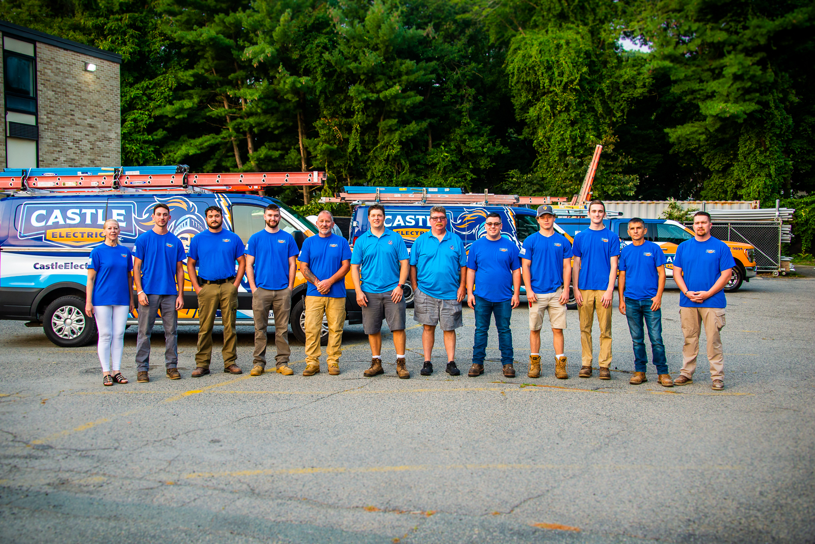 Castle Electric Inc. showcases its dedicated and professional team ready to serve with excellence.