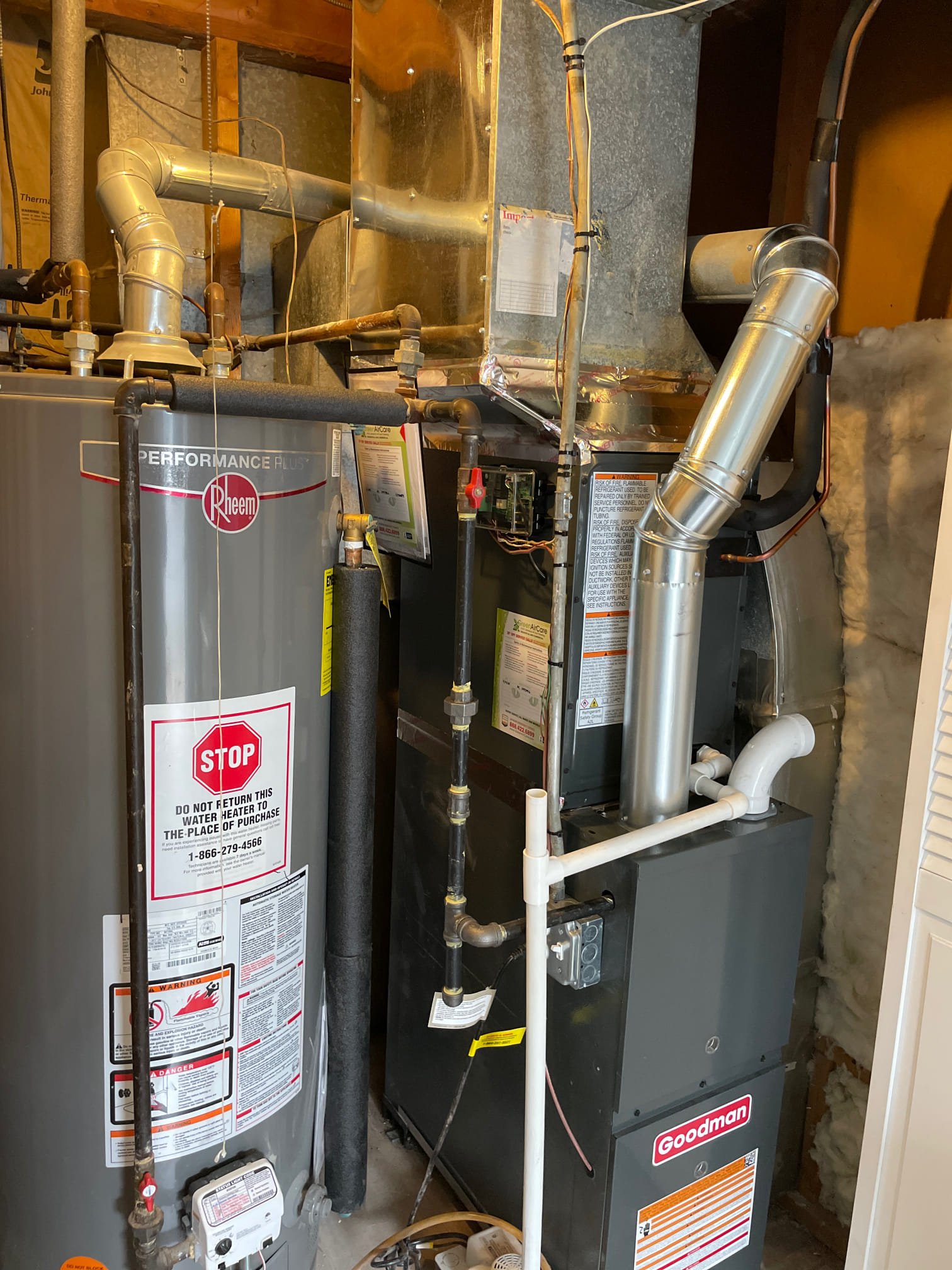 Trust Green Air Care for top-notch HVAC and water heating solutions, ensuring quality and professionalism for your home.