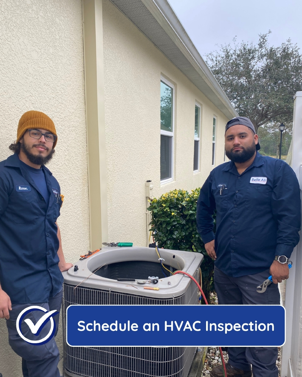Trust Belle Air's expert technicians to ensure your HVAC system runs smoothly, keeping your home comfortable year-round.