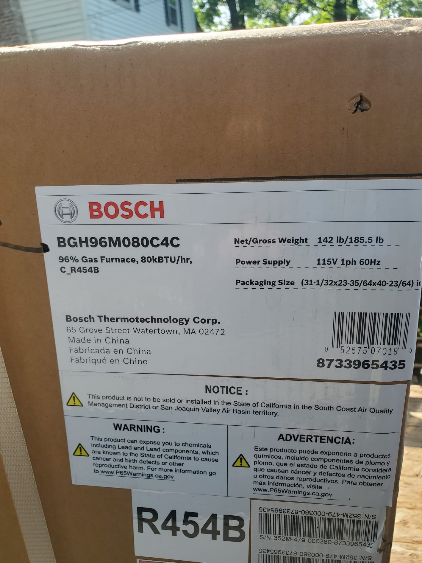Discover reliable heating solutions with Bosch's state-of-the-art gas furnace, offering unmatched efficiency and performance.