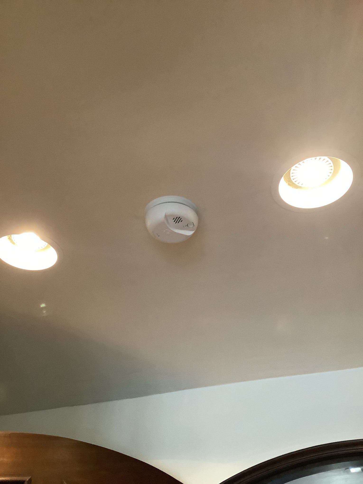 Powell Electric installs reliable smoke detectors and clean recessed lighting to keep your home safe and well lit.