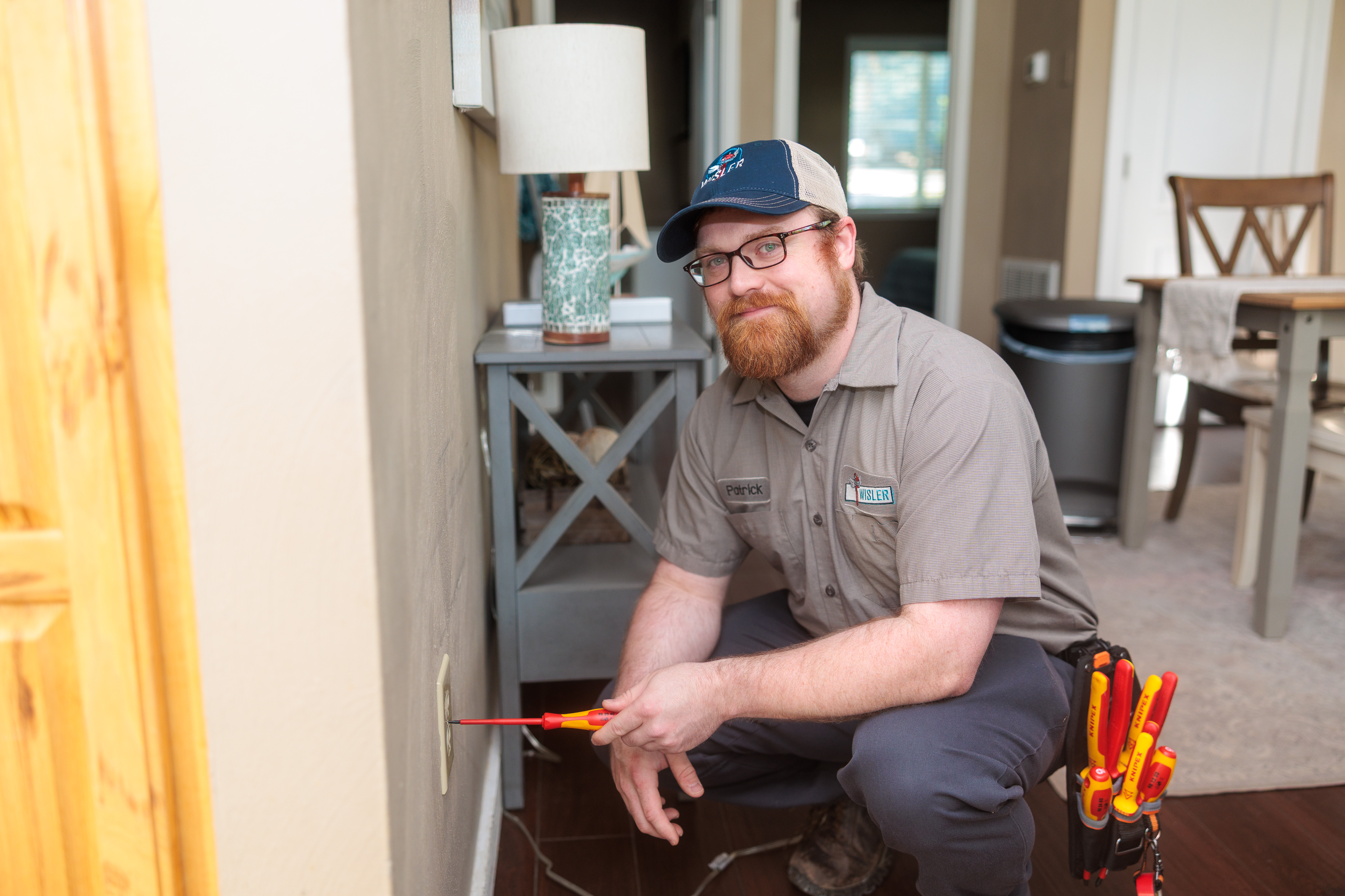 Trust Wisler Plumbing, Heating, Cooling and Electrical for professional and reliable electrical services at home.