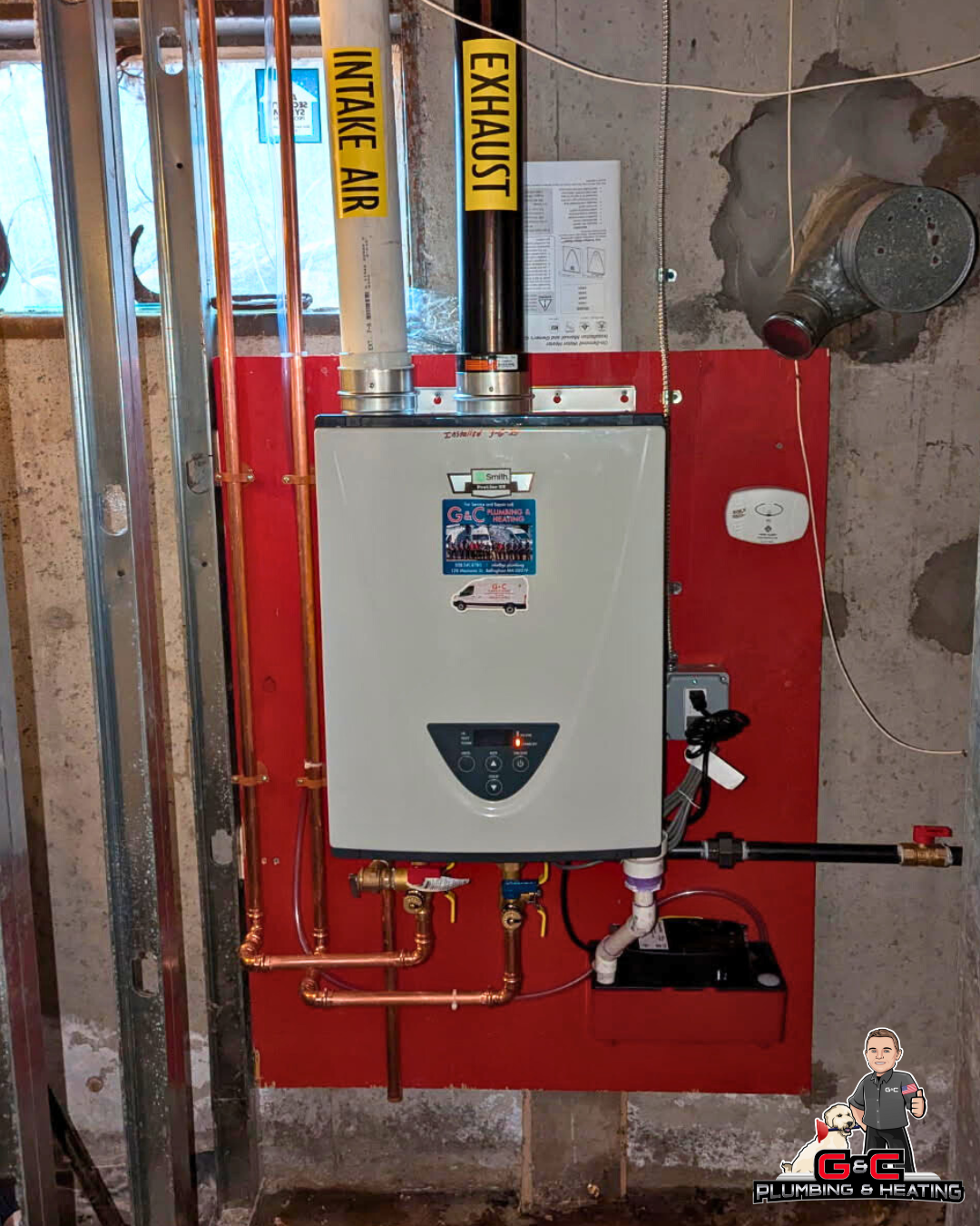 Professional heating solutions by G&C Plumbing & Heating, ensuring comfort and efficiency in every installation.