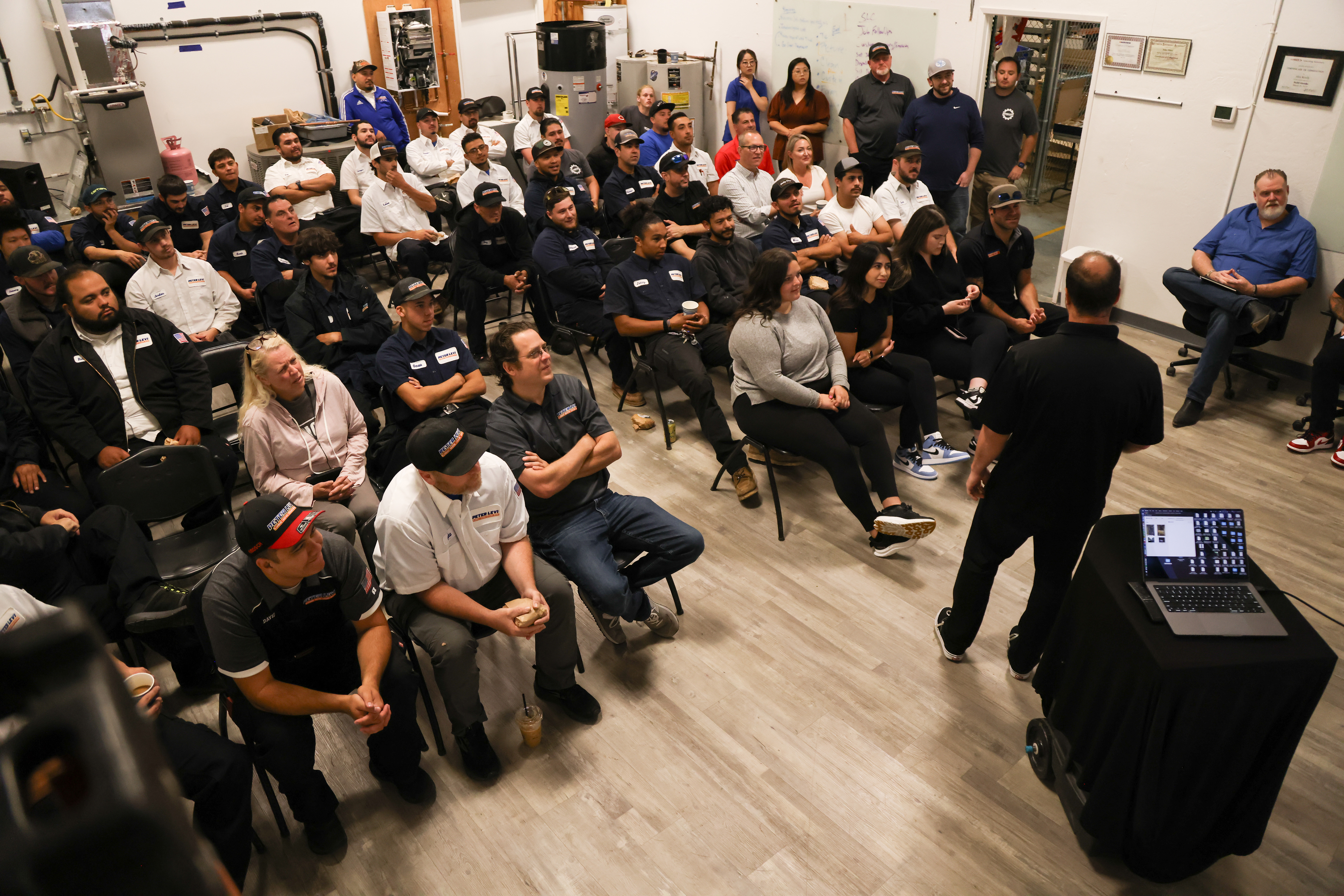 At Peter Levi Plumbing, Heating, Cooling, Drains, we prioritize teamwork and professionalism to deliver exceptional service.