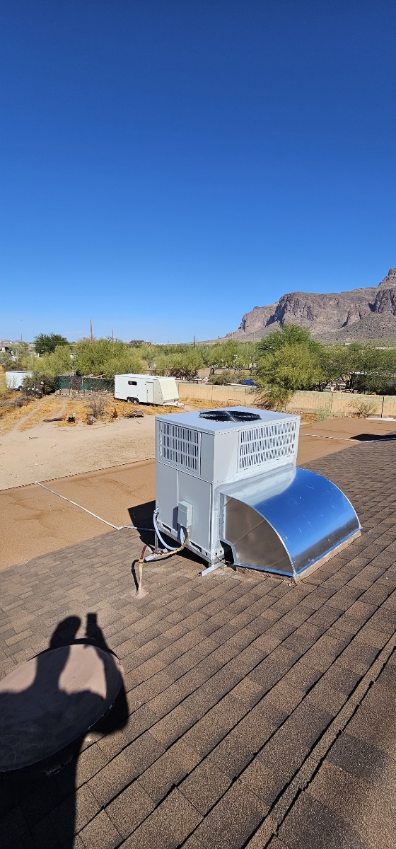 Experience top-notch HVAC installation with Western States Home Services under the vast, clear skies.