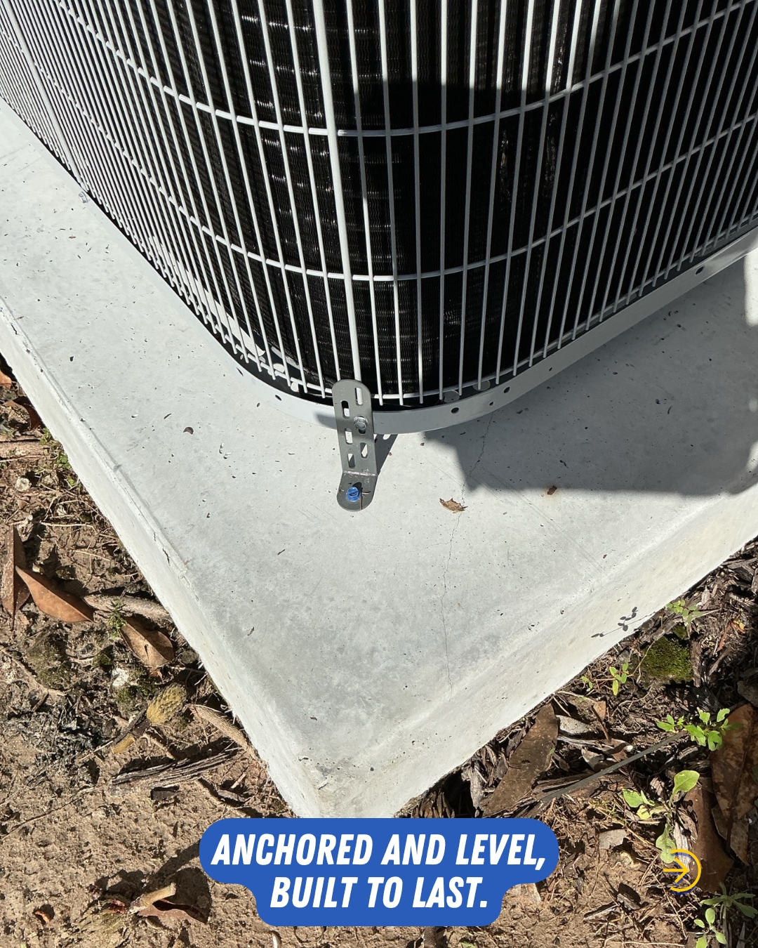 With Creeks Air Conditioning & Heating, your systems are anchored and level, built to last for reliability and peace of mind.