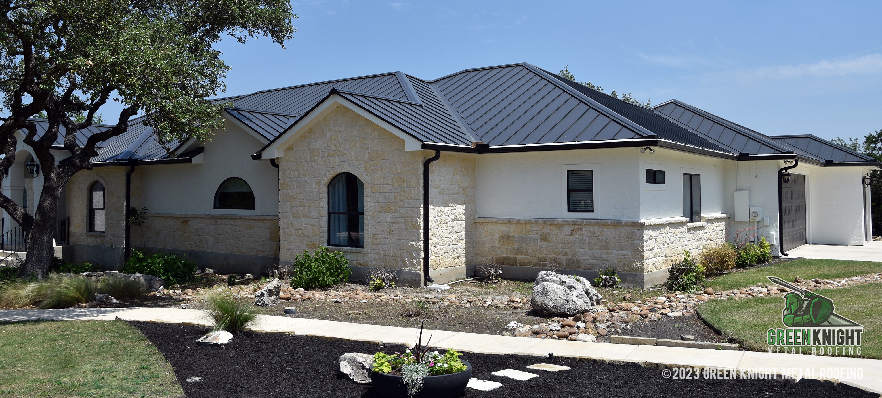 Enhance your home’s elegance with premium solutions from Green Knight® Metal Roofing.