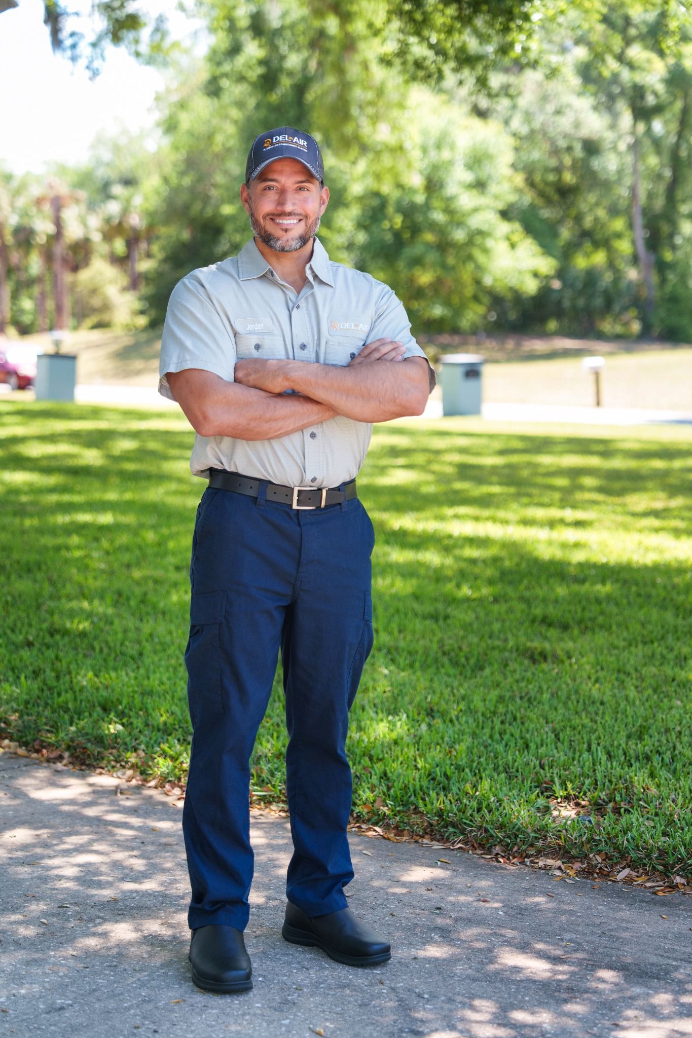 Confident and friendly service from Del-Air Heating, Air Conditioning, Plumbing and Electrical shows the professionalism homeowners can rely on.