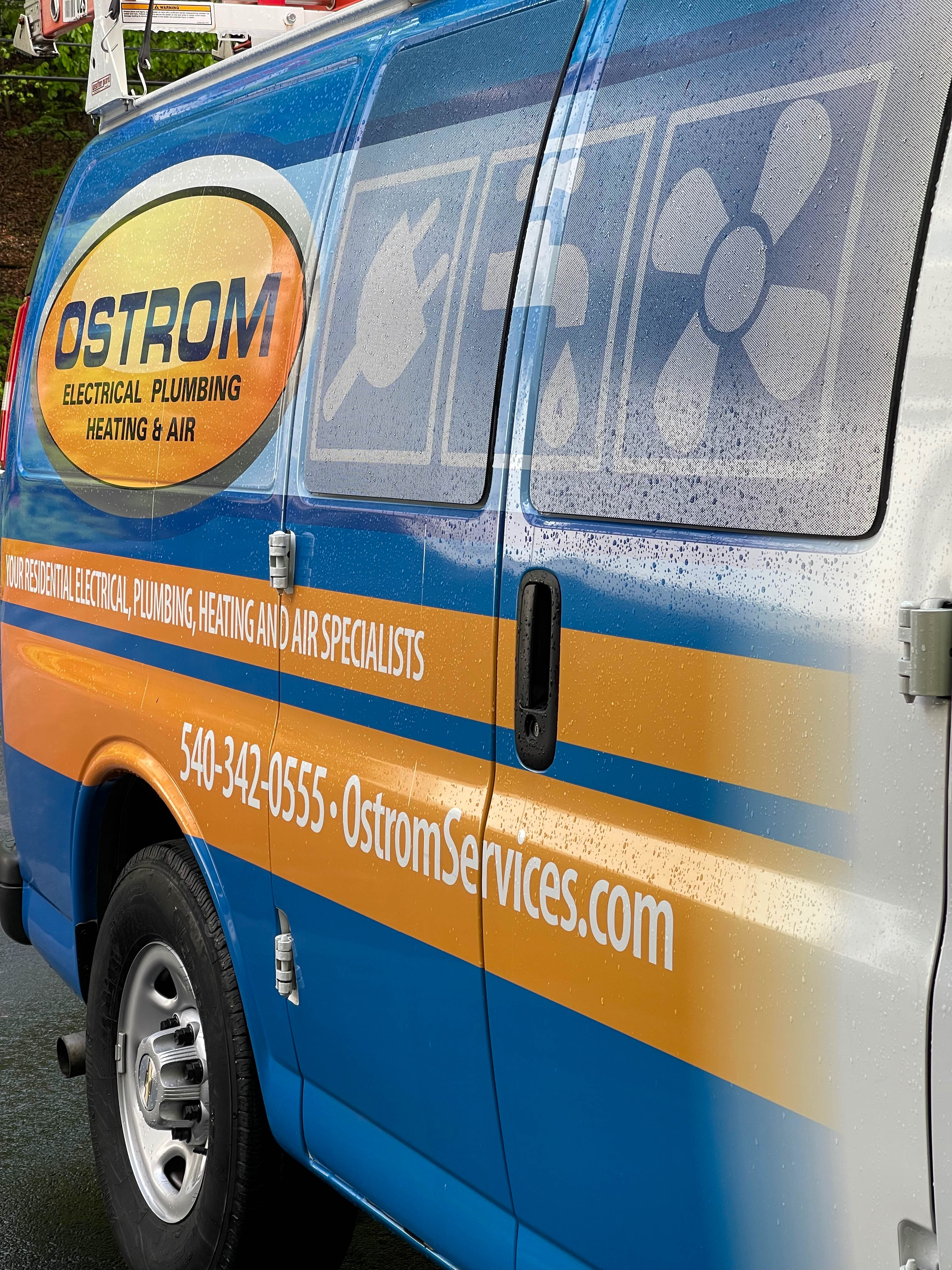 Trust Ostrom Electrical Plumbing Heating & Air for all your residential service needs. Your comfort is our priority!