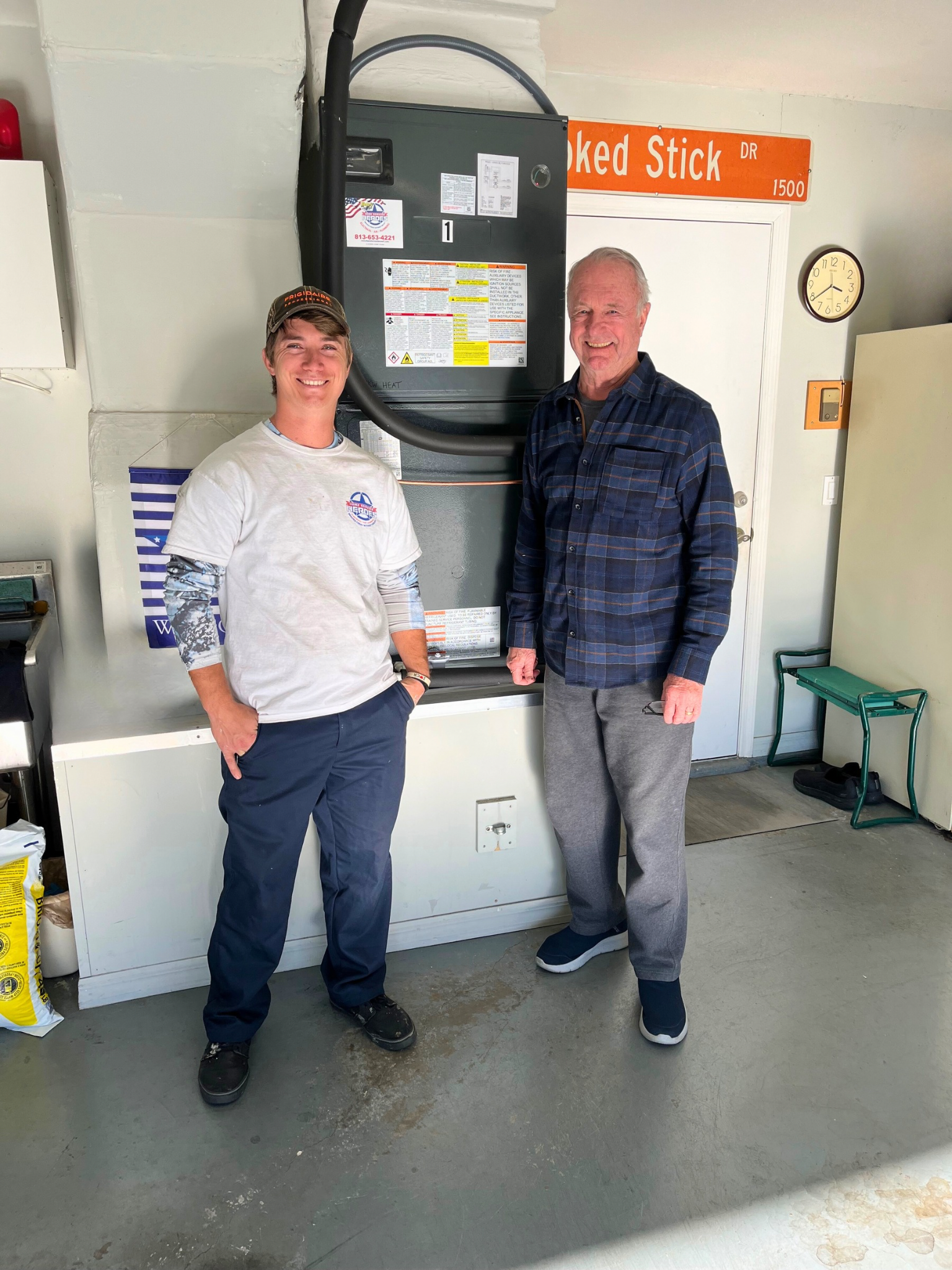 Reliable HVAC solutions with a smile, provided by Home Service Heroes.