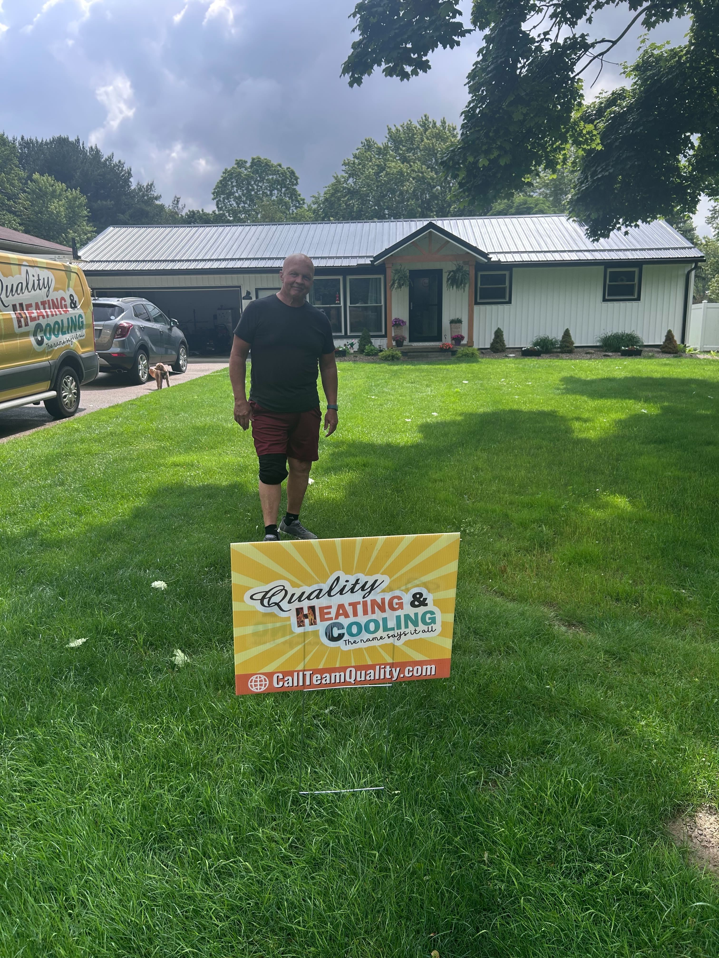 Experience excellence with Quality Heating & Cooling, where your home’s comfort is our priority.