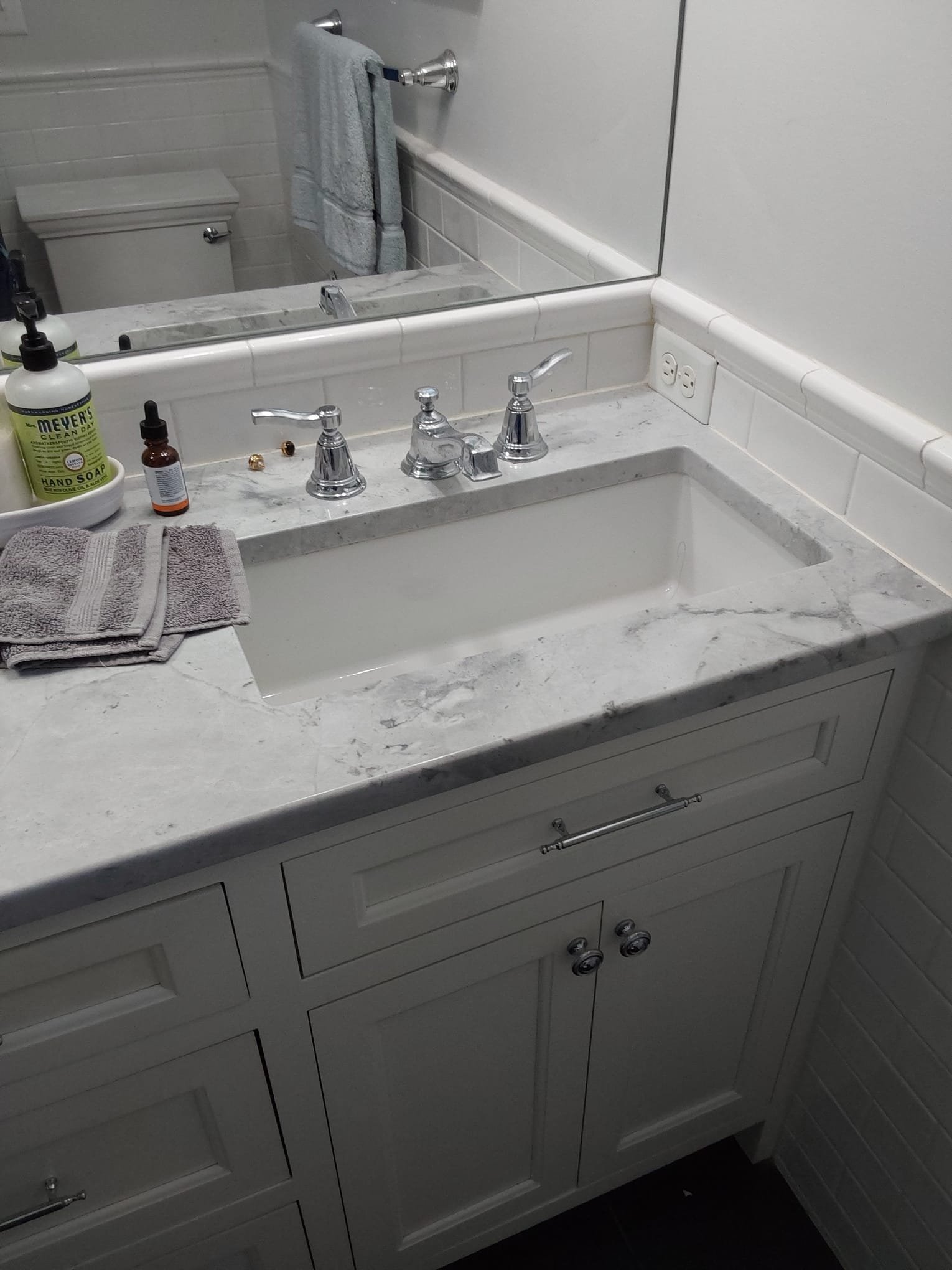 Elevate your home with the chic and modern bathroom solutions from Service Professionals.