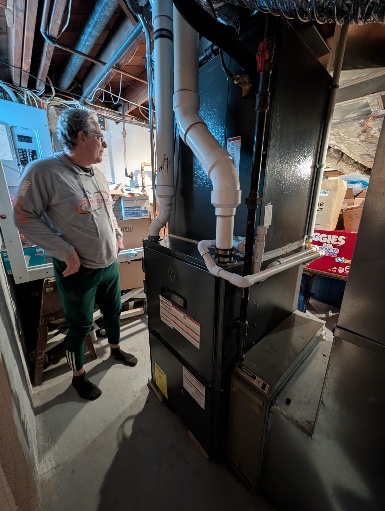 At Service Professionals, we ensure every detail of your HVAC system is meticulously inspected for optimal performance and efficiency.