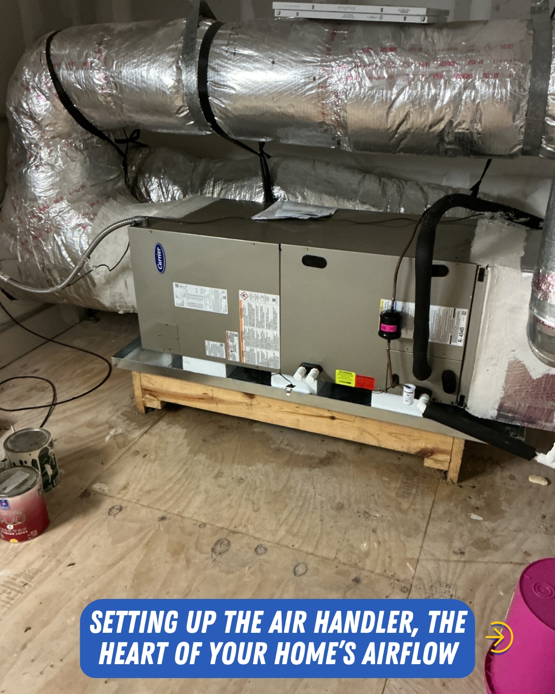 At Creeks Air Conditioning & Heating, we prioritize efficient and professional air handler installations to optimize your home's airflow.