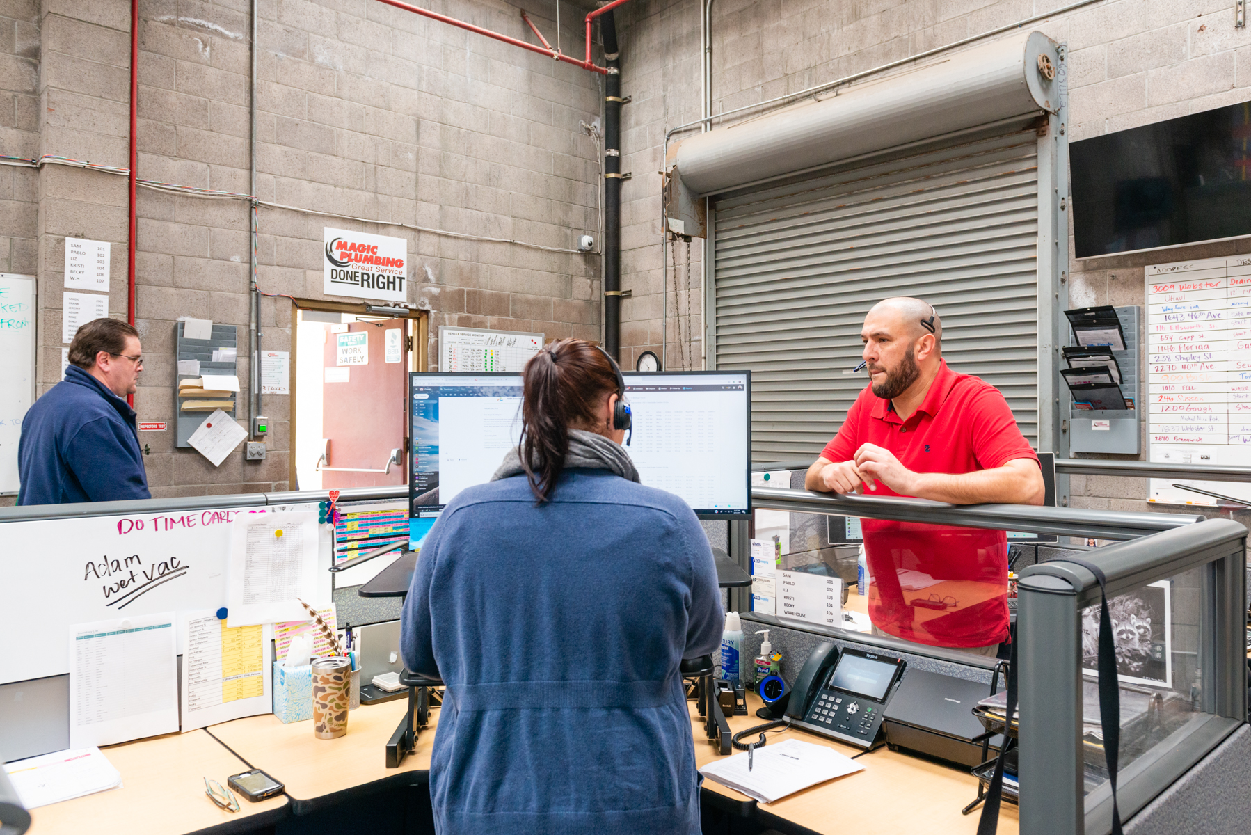 Friendly dispatch staff handle scheduling and support with care and efficiency, reflecting the dependable service of Magic Plumbing Heating & Cooling.