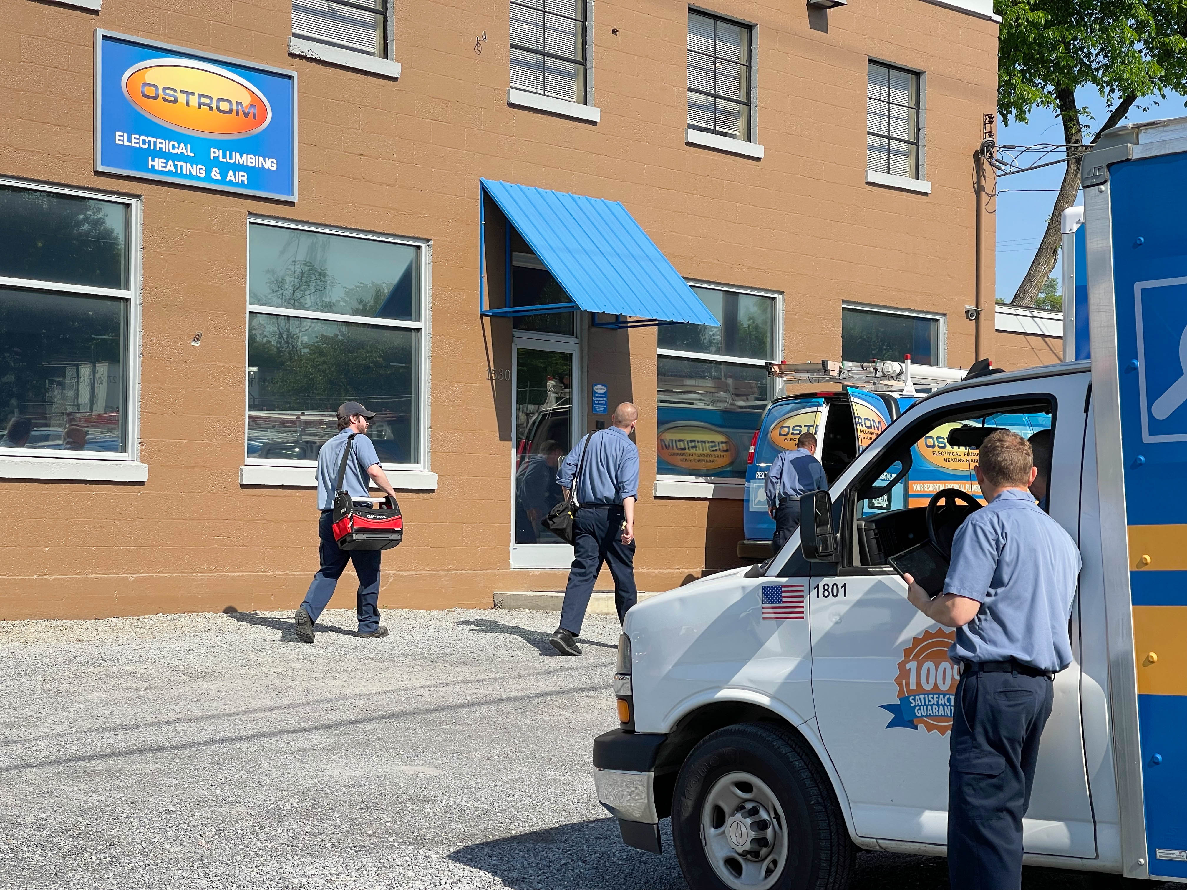 Choose Ostrom Electrical Plumbing Heating & Air Conditioning for professional and reliable service, guaranteed to deliver satisfaction!