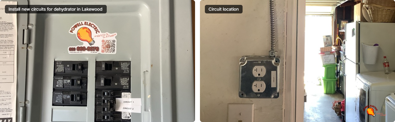Dedicated Circuit Installation in Lakewood, CA