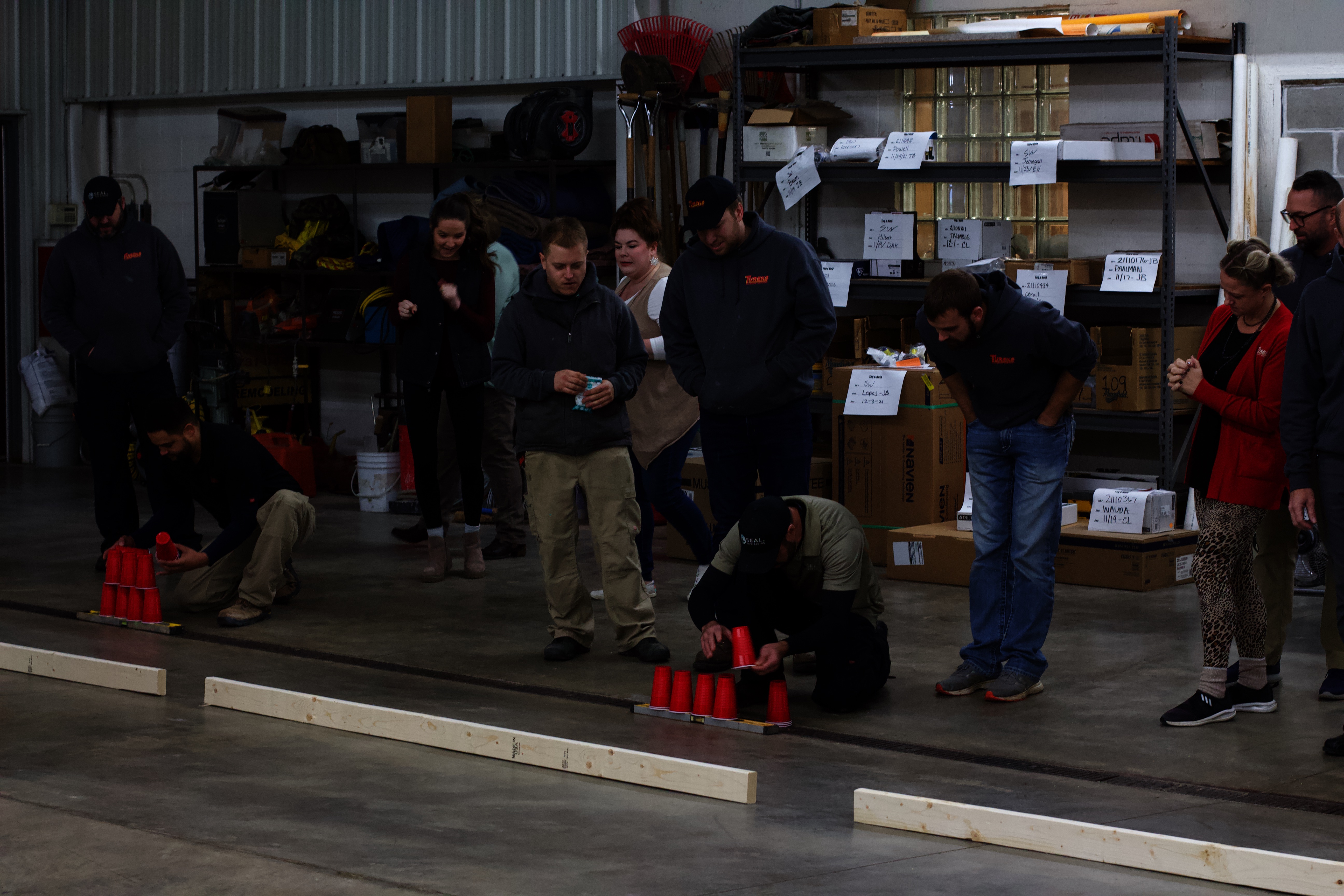 Building teamwork and camaraderie at Tureks Plumbing Services, where professional excellence meets collaborative spirit.