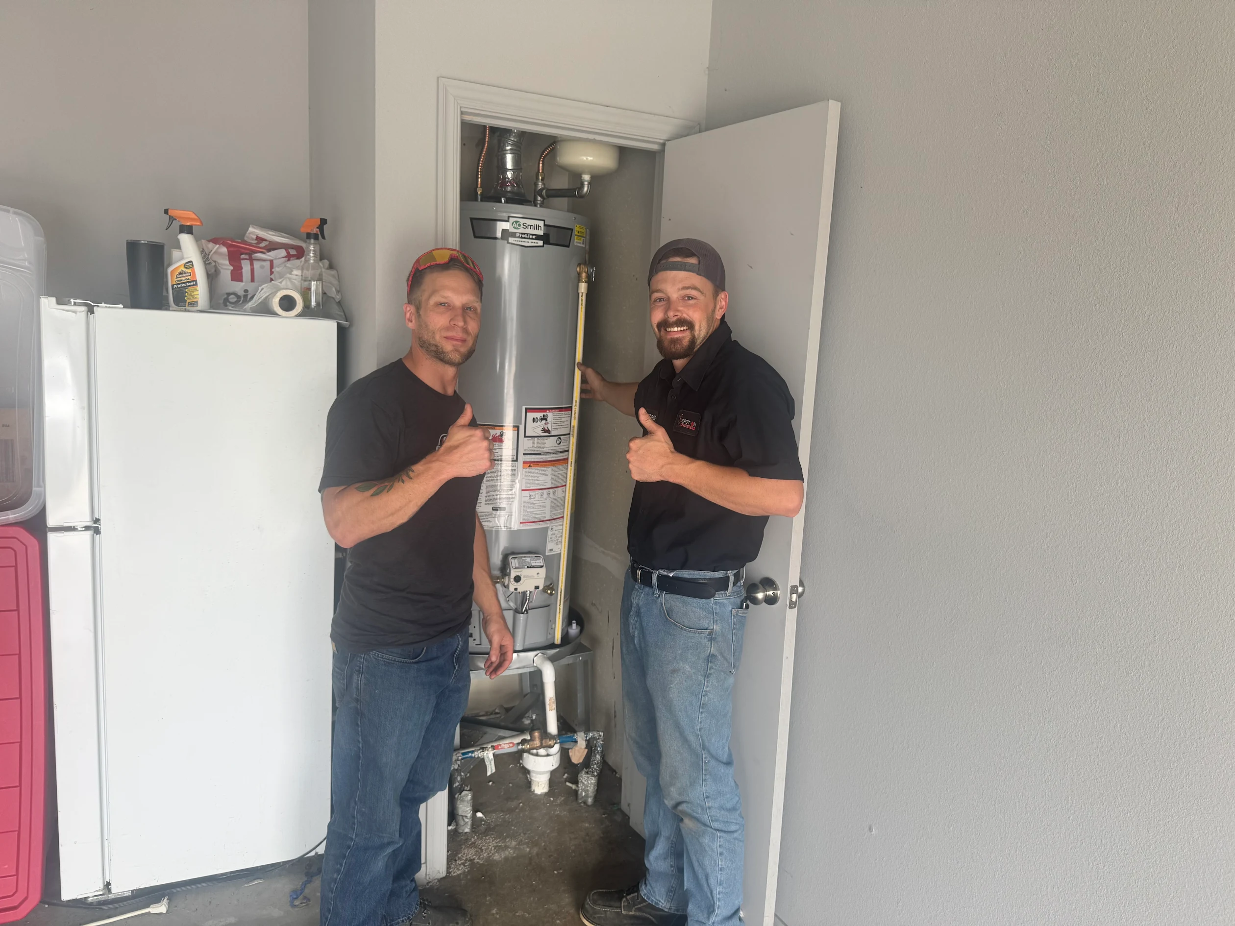 Spot On Plumbing of Tulsa ensures high-quality and professional water heater installations, bringing comfort to your home.